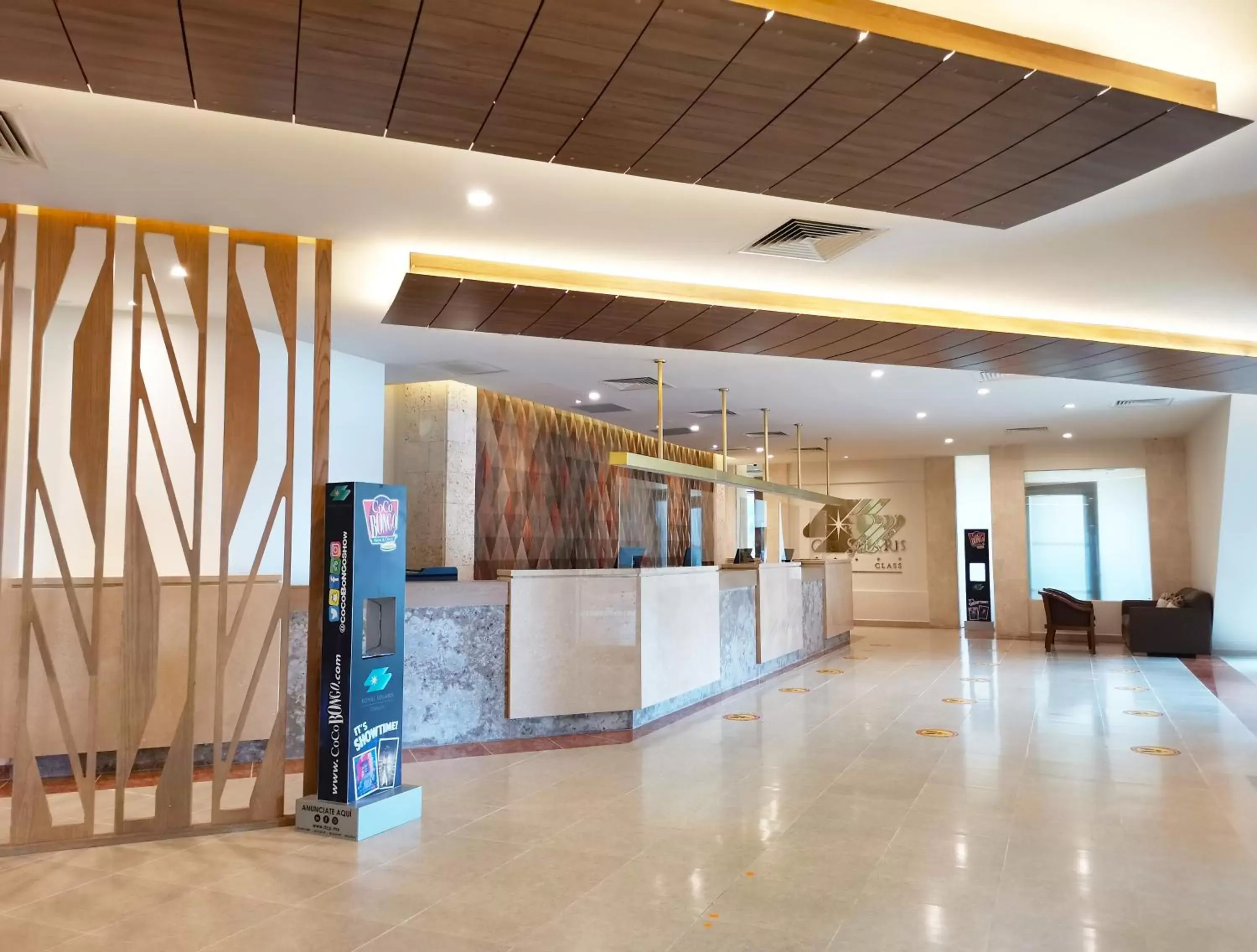 Lobby or reception in Royal Solaris Cancun-All Inclusive