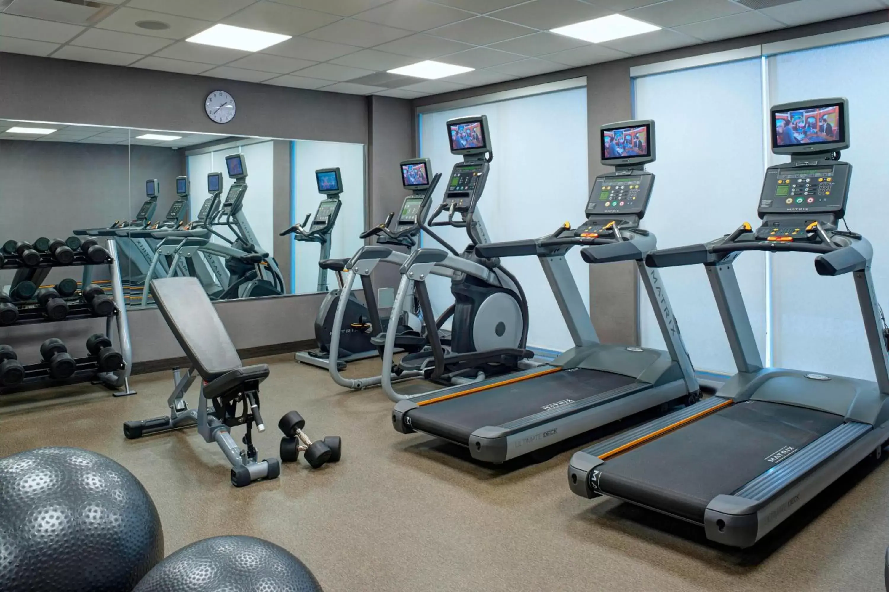 Fitness centre/facilities, Fitness Center/Facilities in Fairfield Inn & Suites By Marriott Ann Arbor Ypsilanti