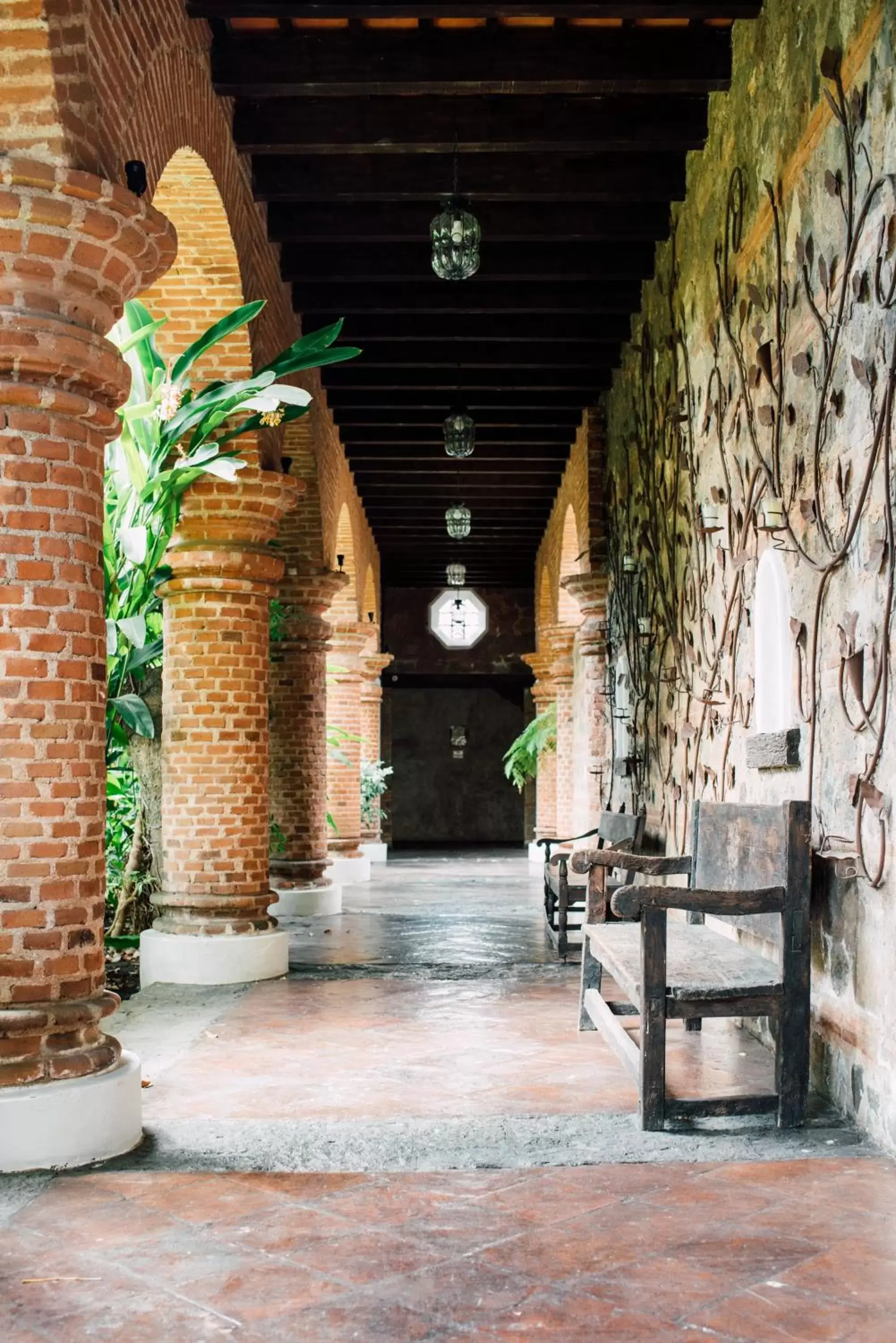 Patio in Porta Hotel Antigua