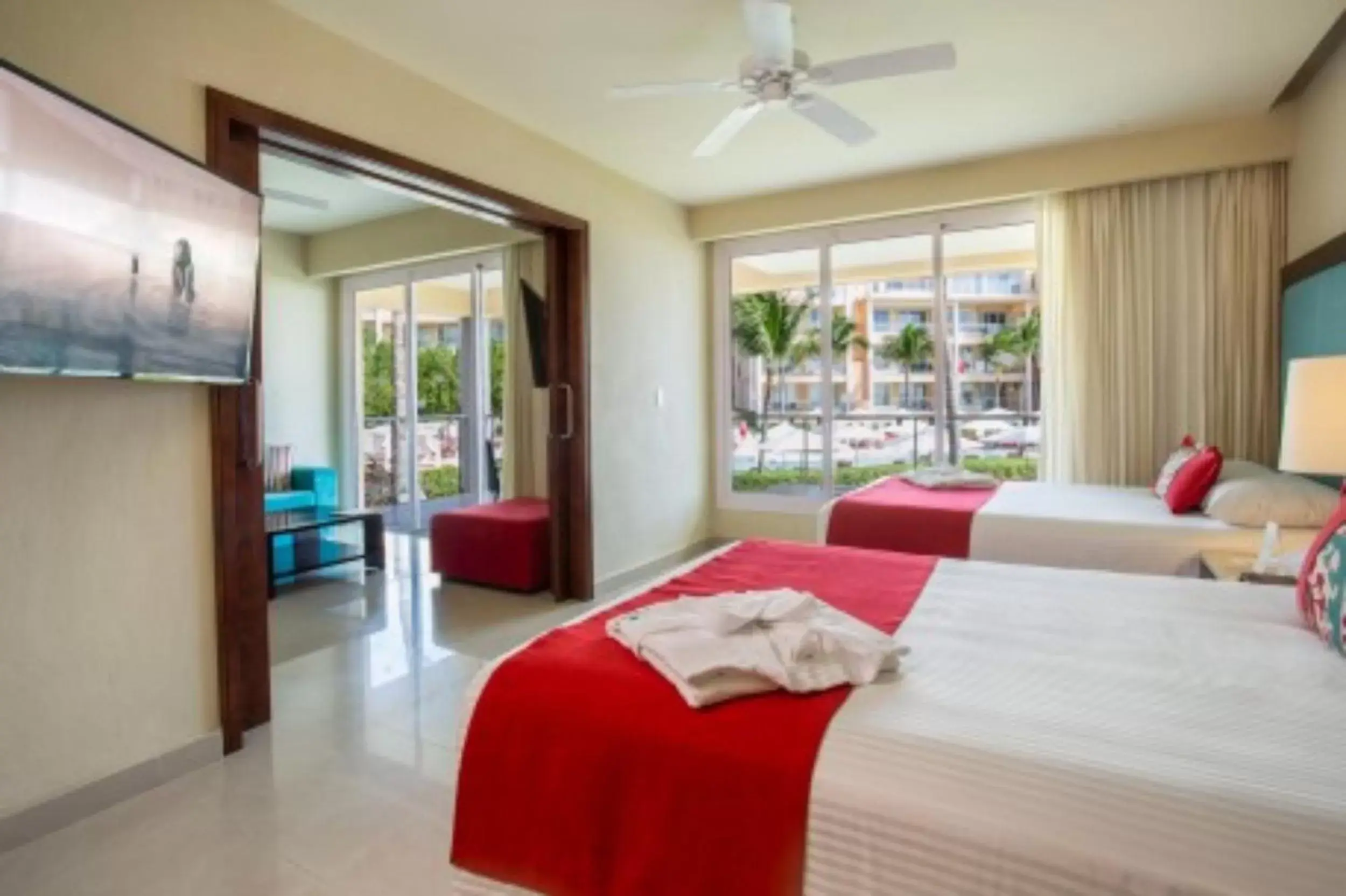 Balcony/Terrace in Dreams Jade Resort & Spa - All Inclusive