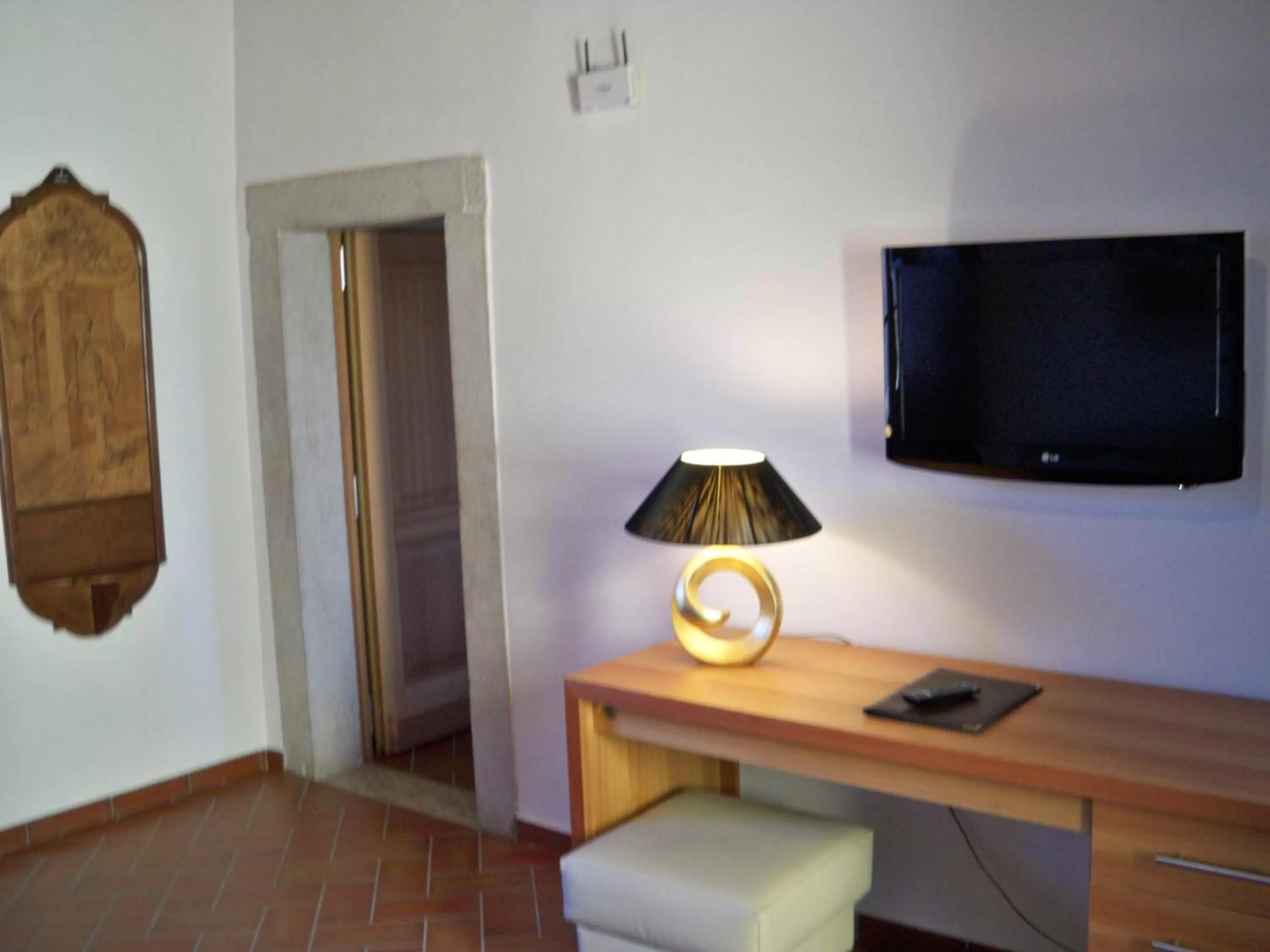 Bed in Relais Palazzo Lodron