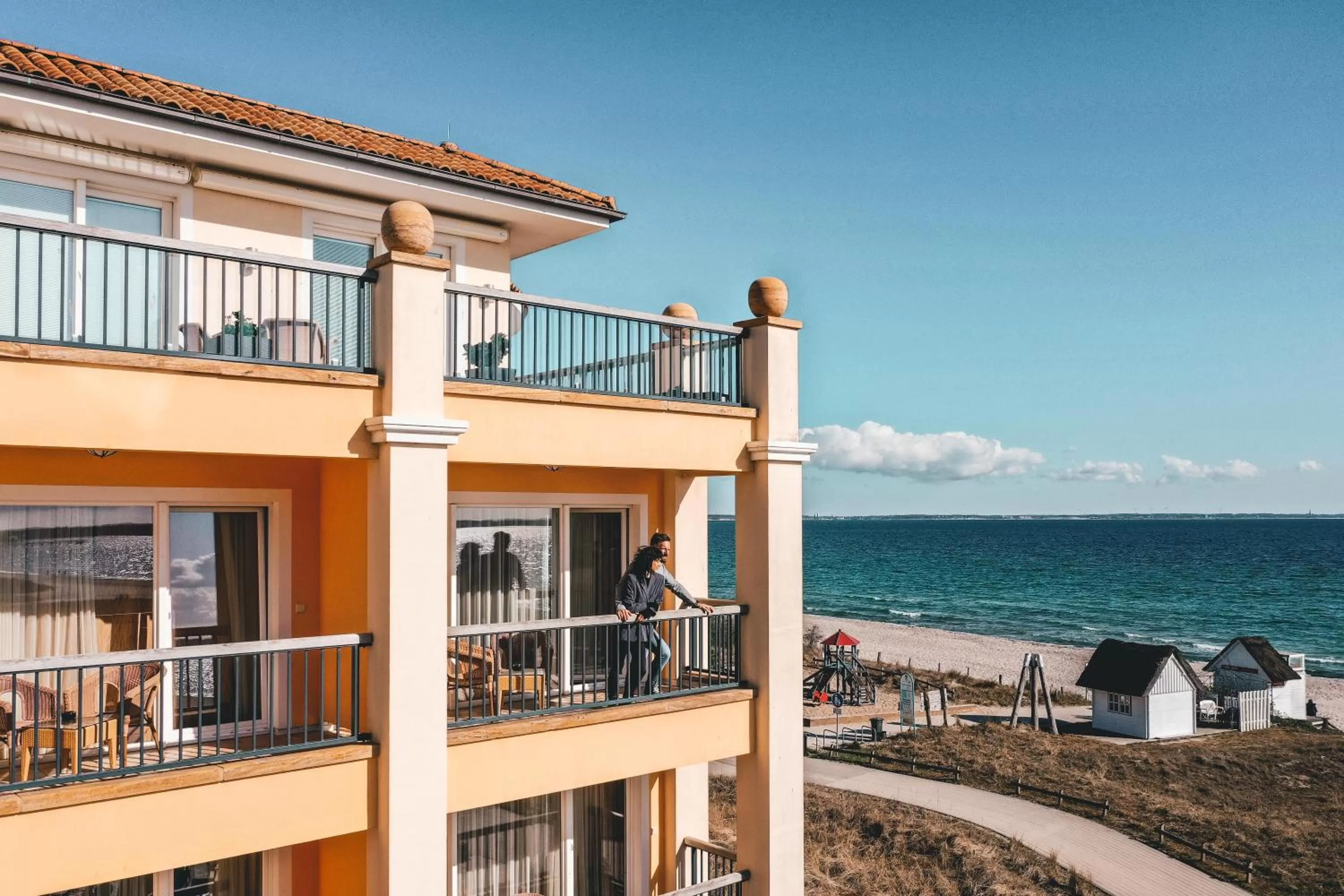 Balcony/Terrace in Hotel Gran BelVeder & Ostsee Therme Resort & Spa