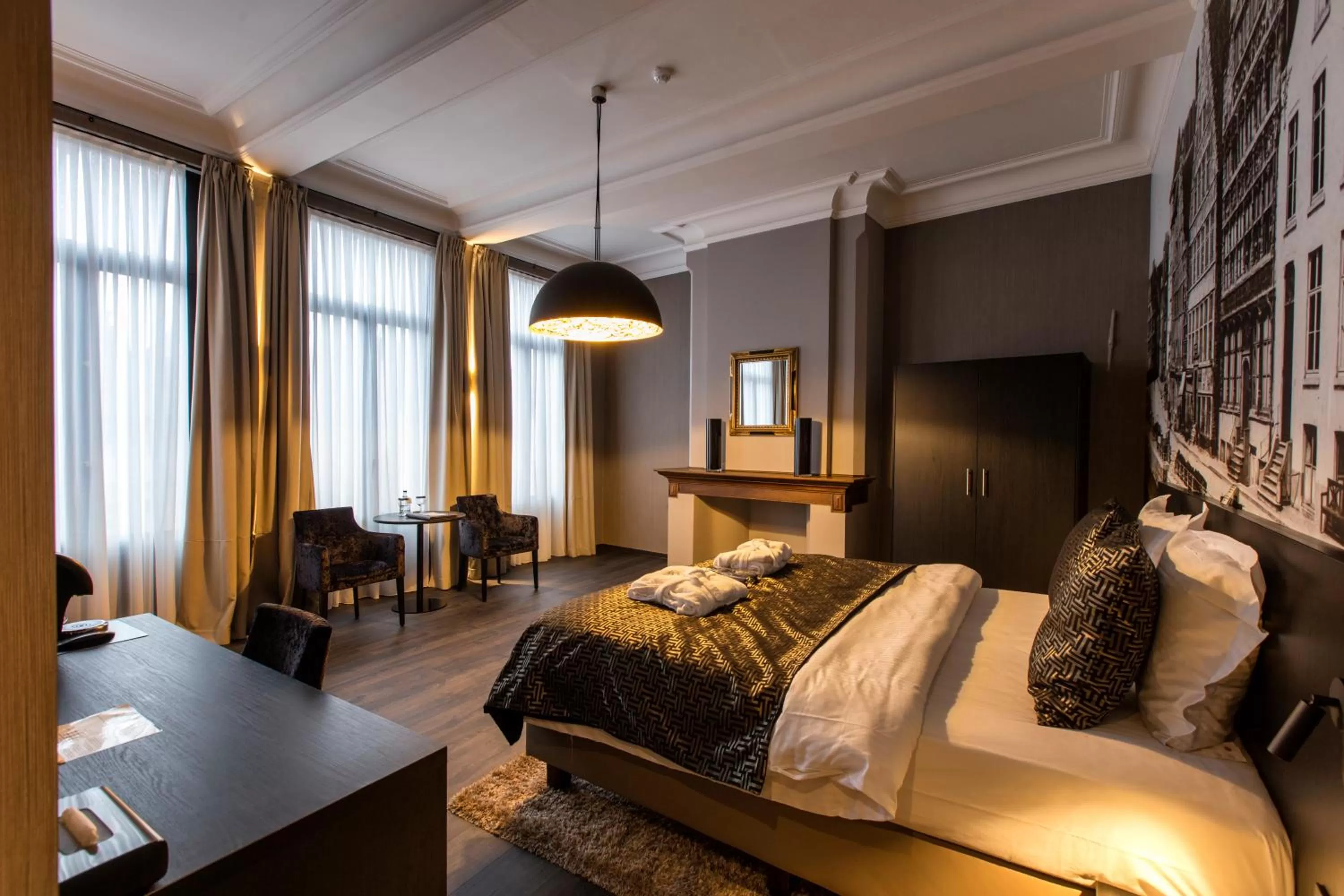 Bed in Hotel Harmony