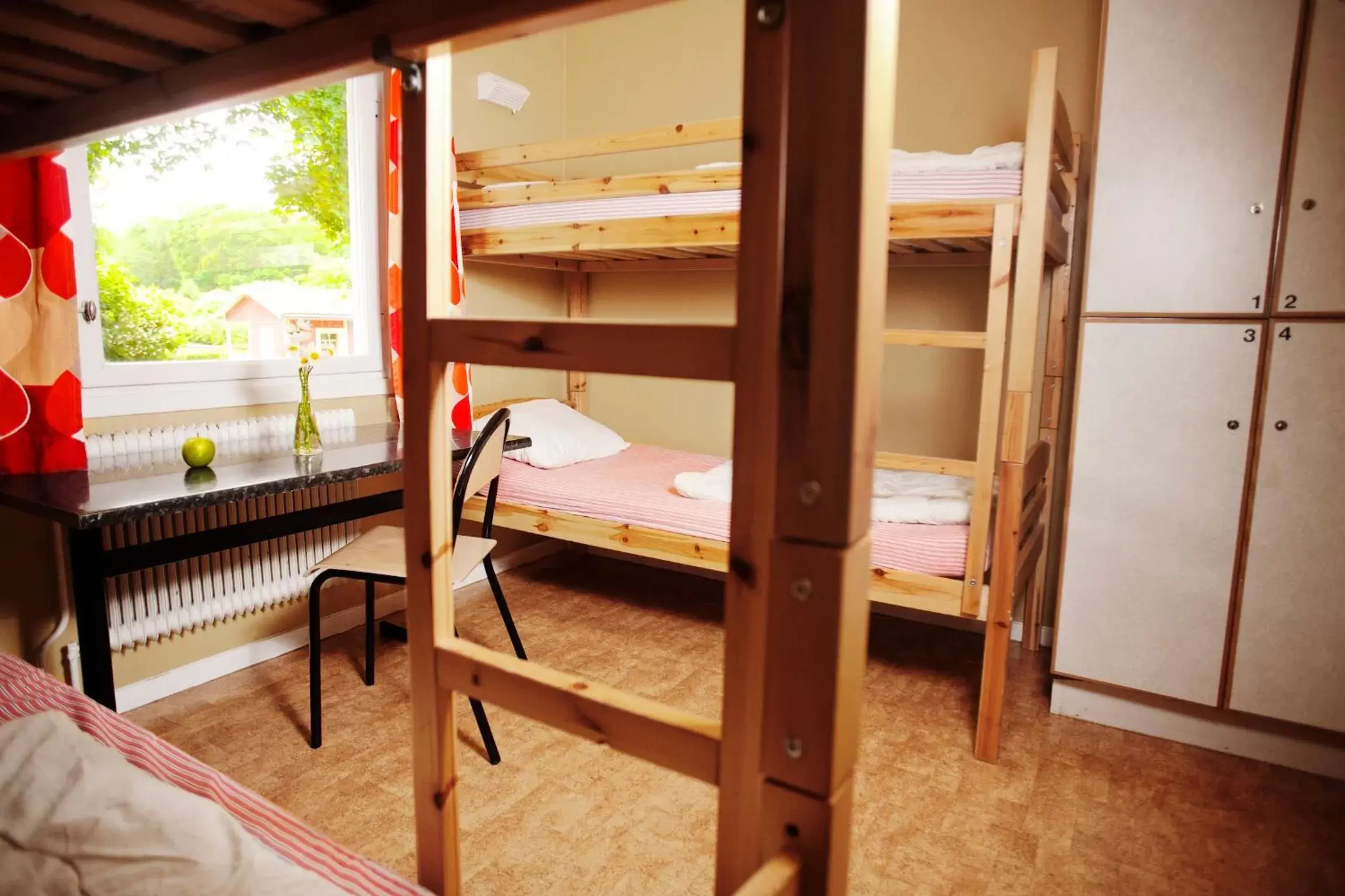 Bed, Bunk Bed in STF Zinkensdamm Hostel