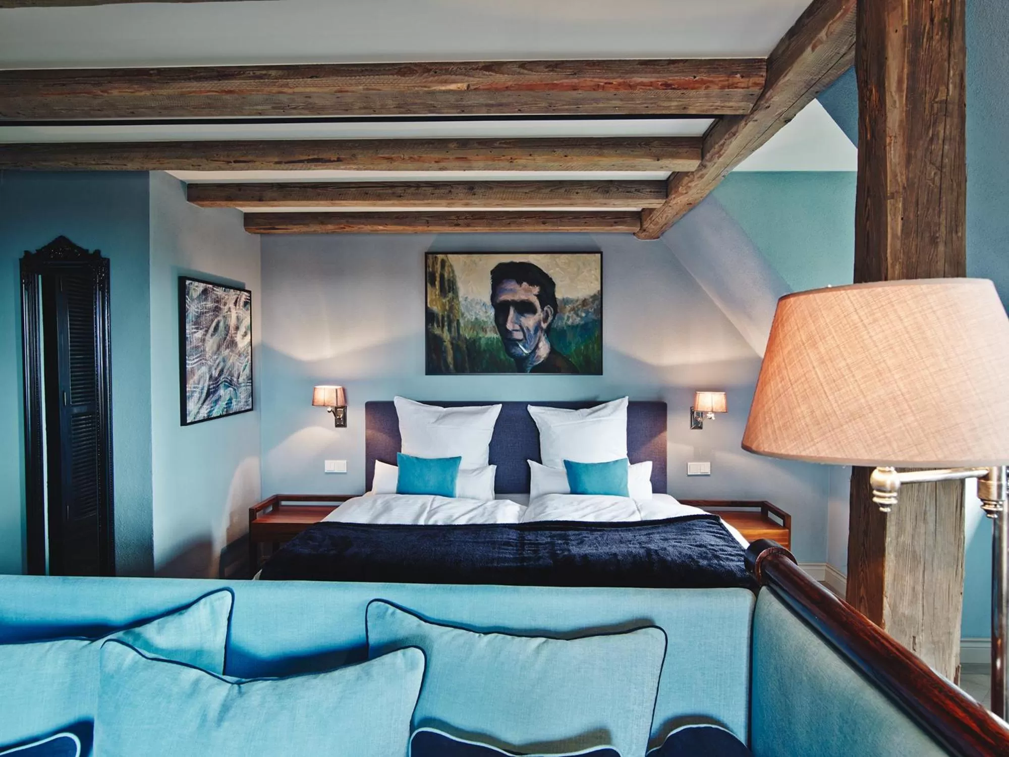 Bed in Auberge de Temple