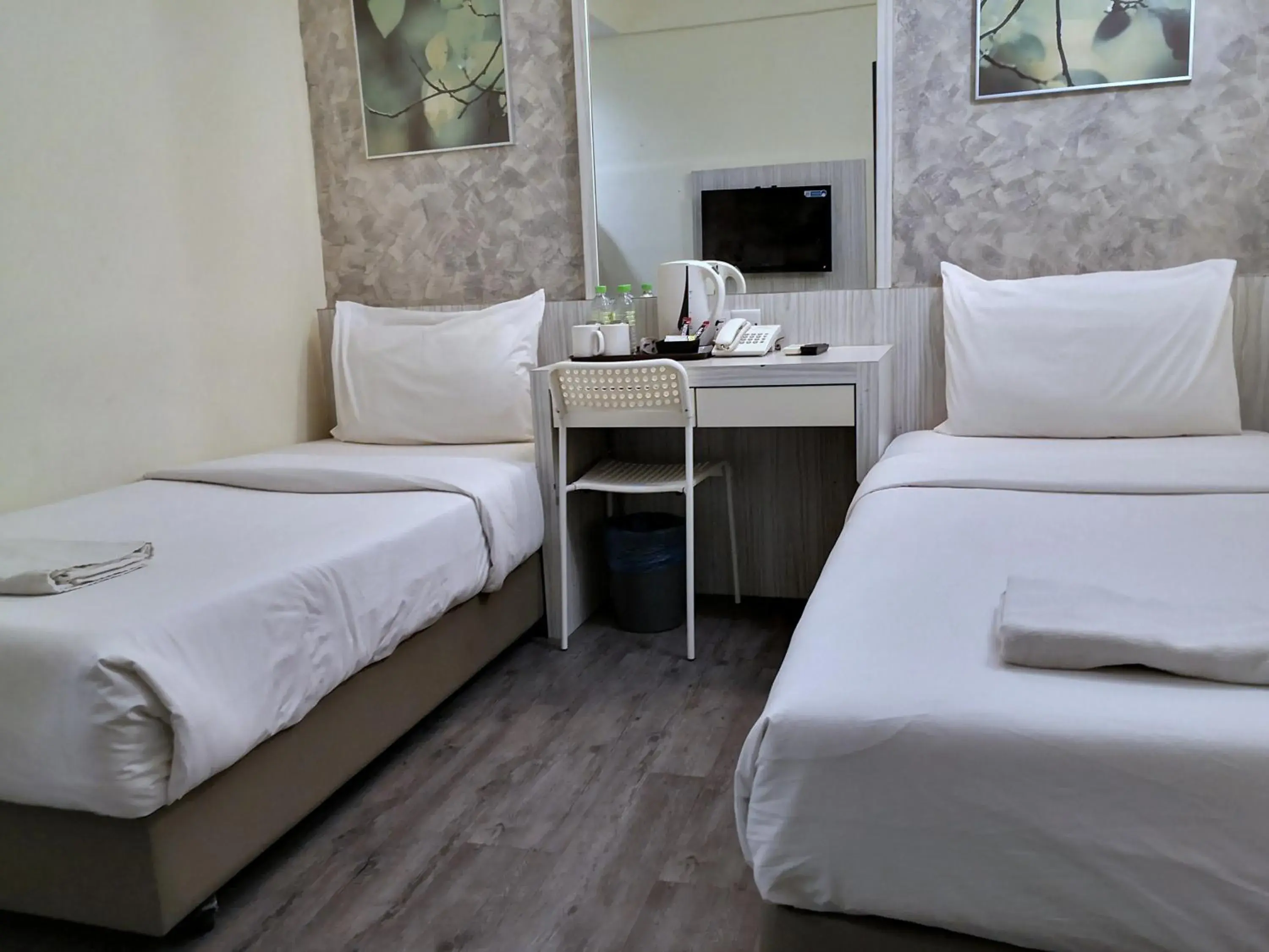 Superior Twin Room (no window) in Hotel Westree KL Sentral