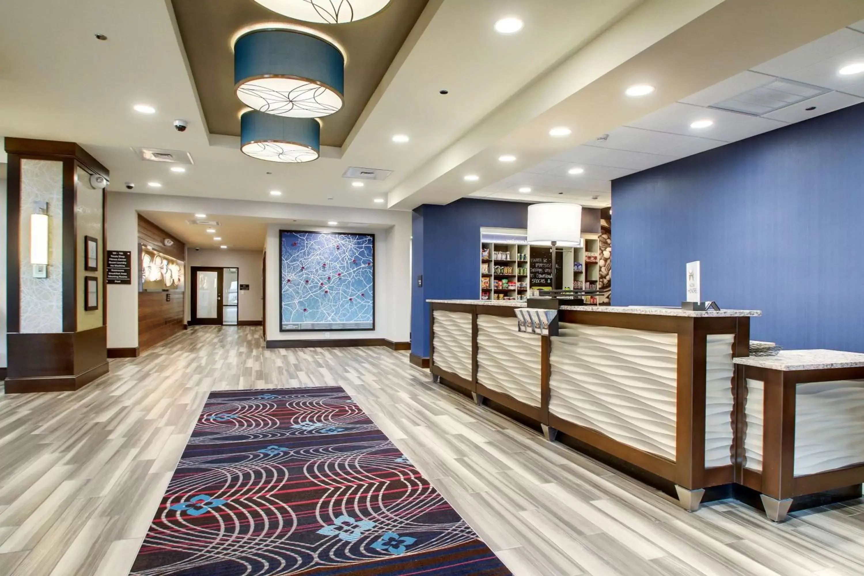 Lobby or reception, Lobby/Reception in Hampton Inn & Suites Greenville Airport