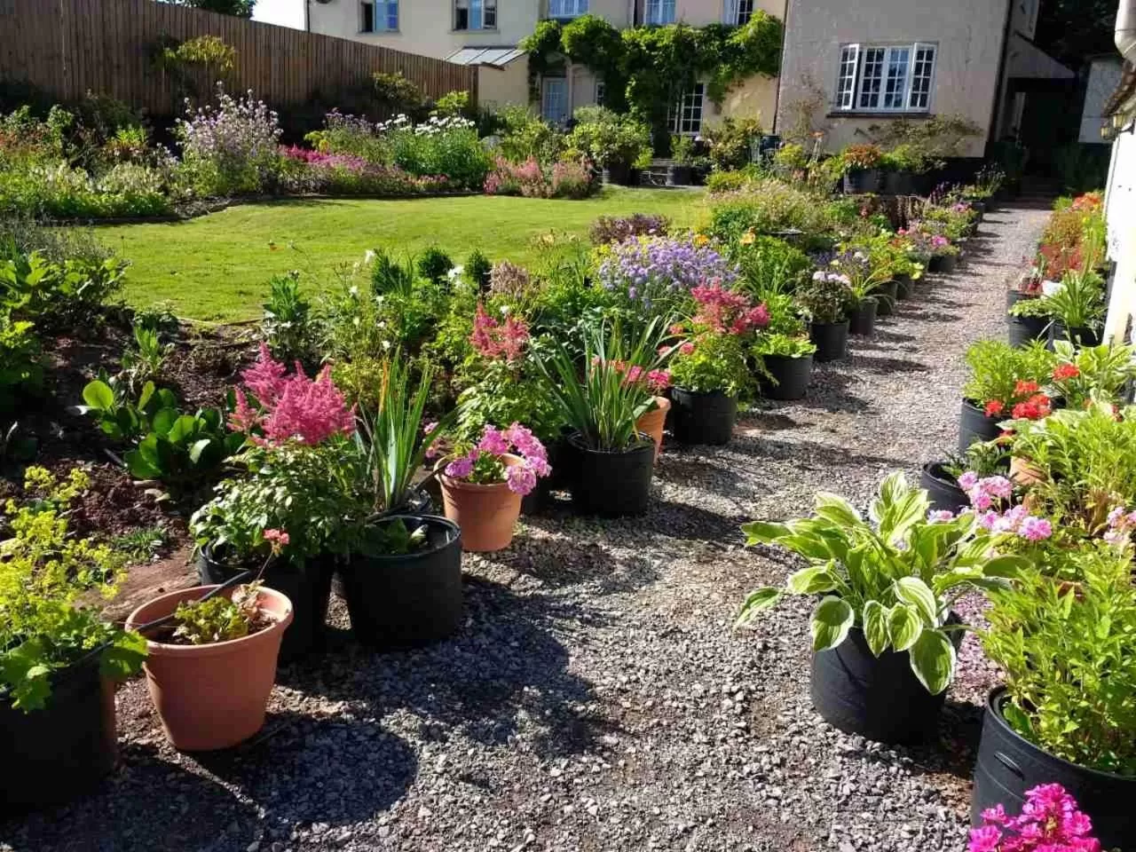 Garden in Brambles Bed and Breakfast