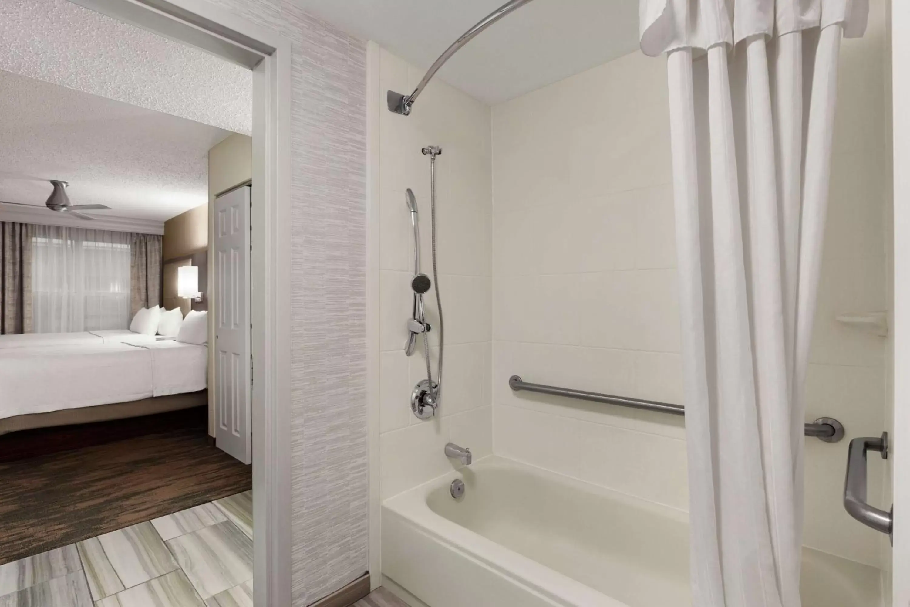 Bathroom in Homewood Suites by Hilton Dallas-Plano