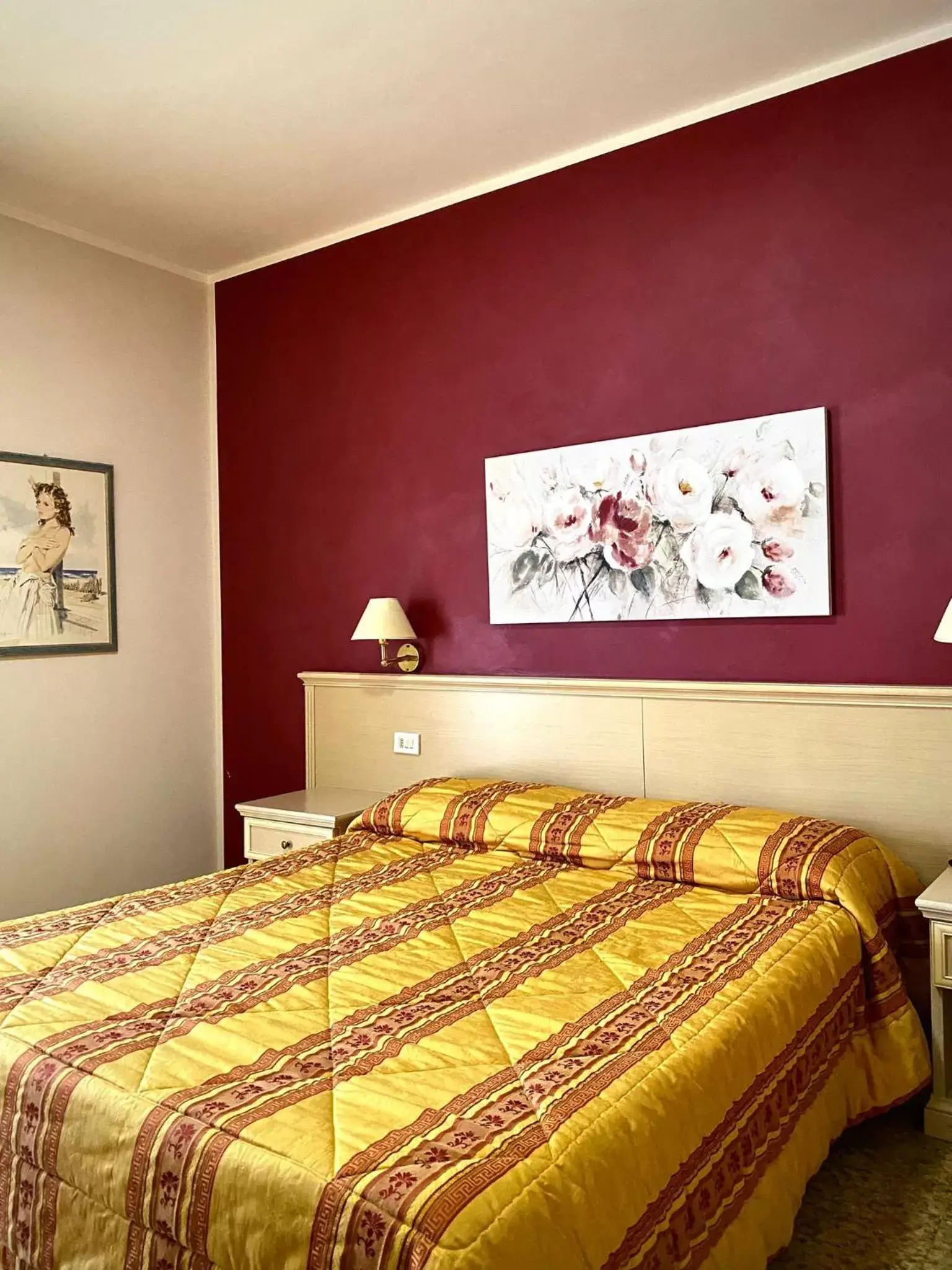 Bed in Hotel Vallisdea