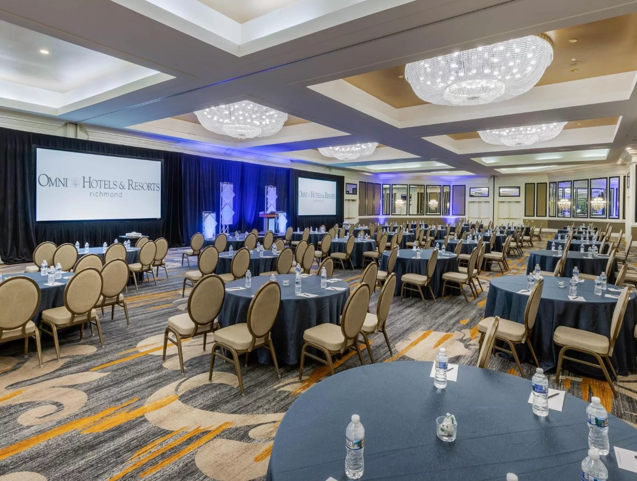 Banquet/Function facilities in Omni Richmond Hotel