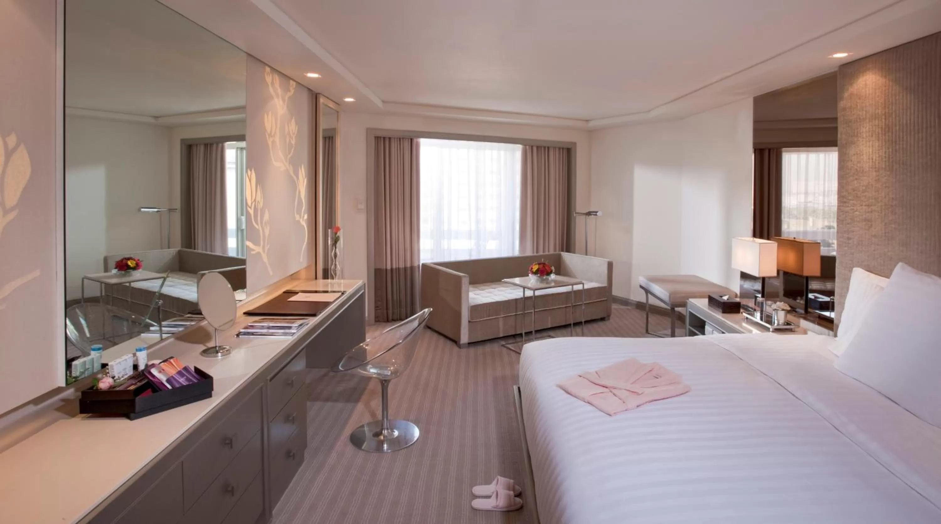 Seating area in Midas Hotel and Casino