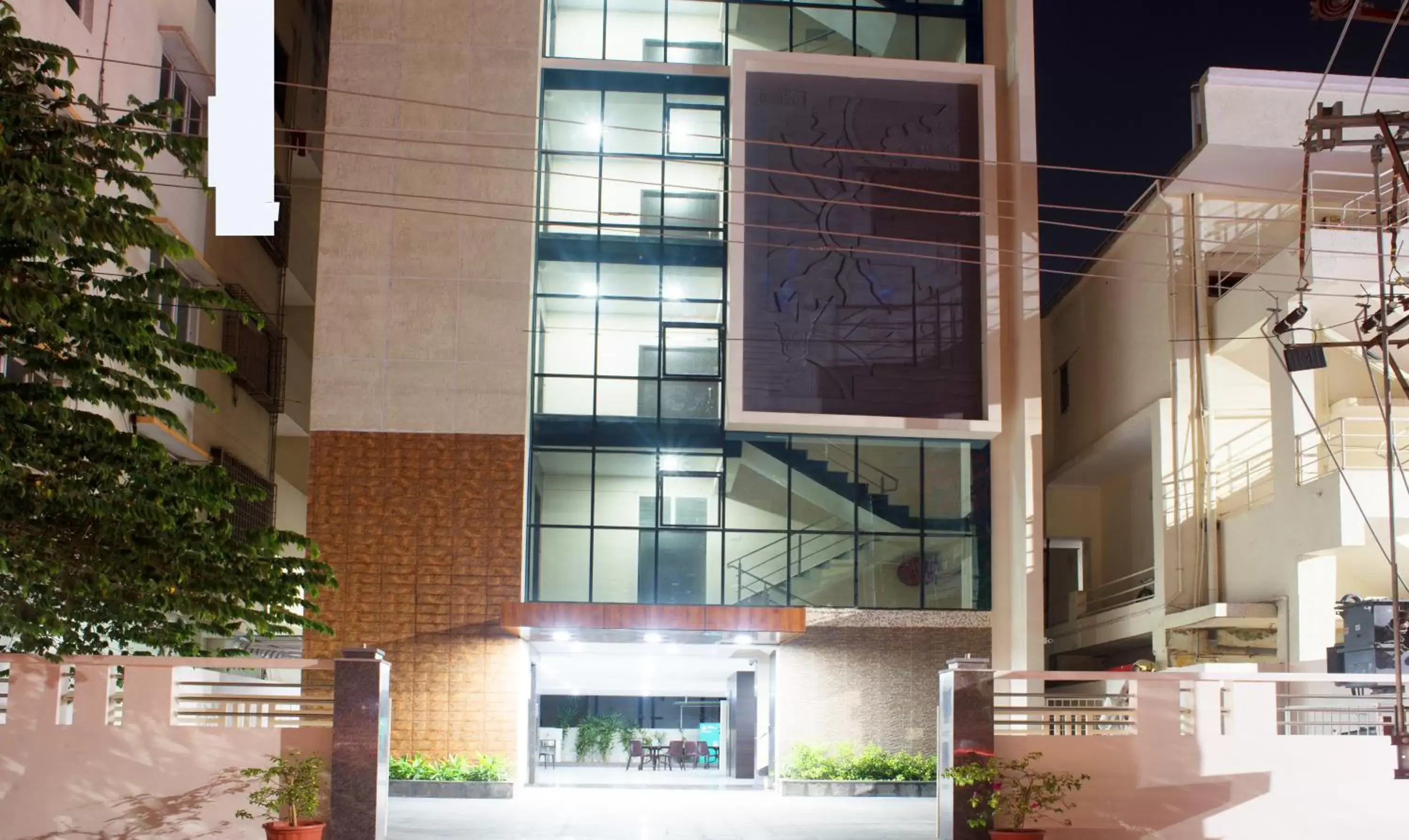 Facade/entrance in Treebo Celeste Facade/entrance in Treebo Celeste