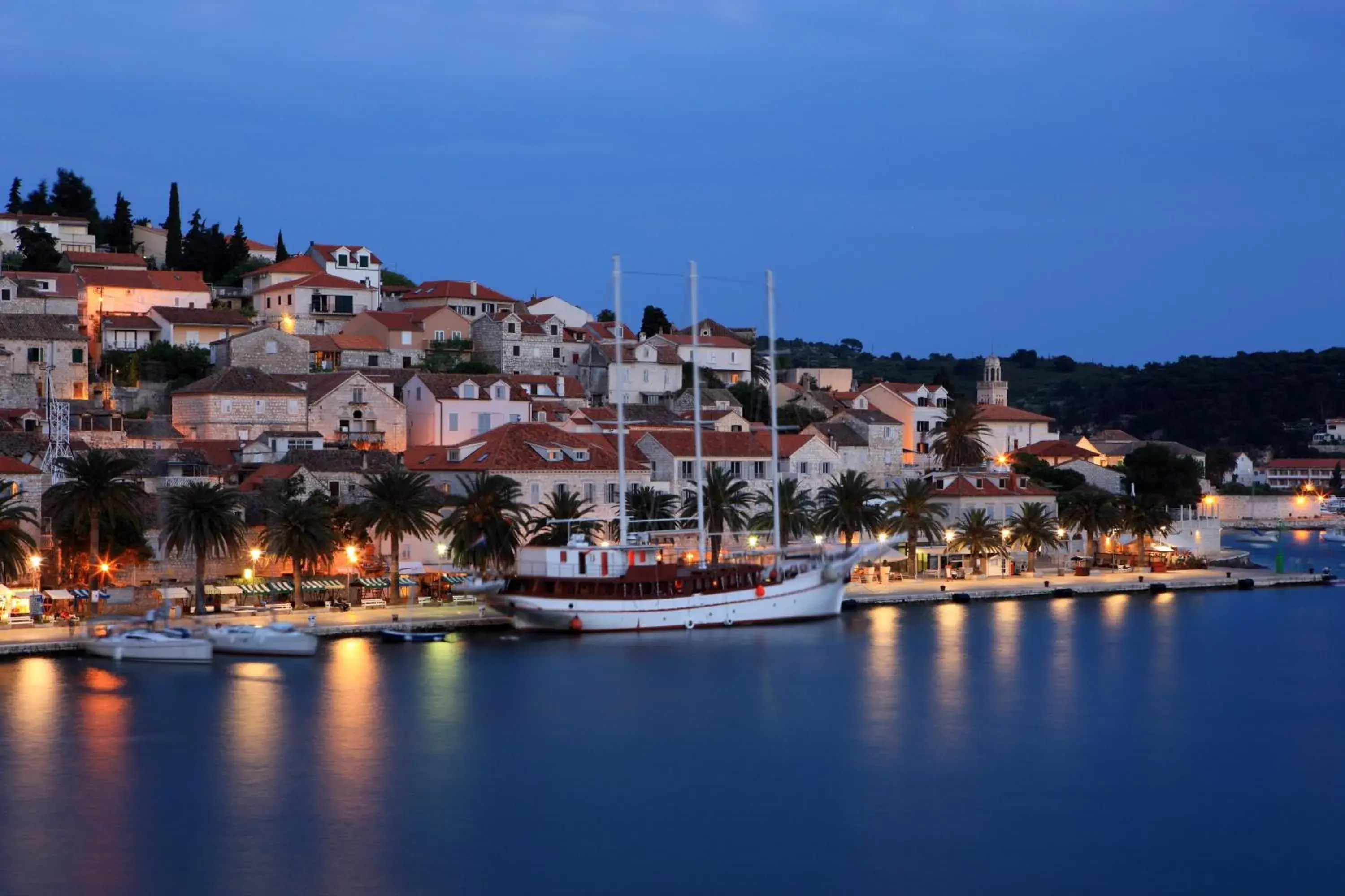 Bird's eye view in Riva Marina Hvar Hotel