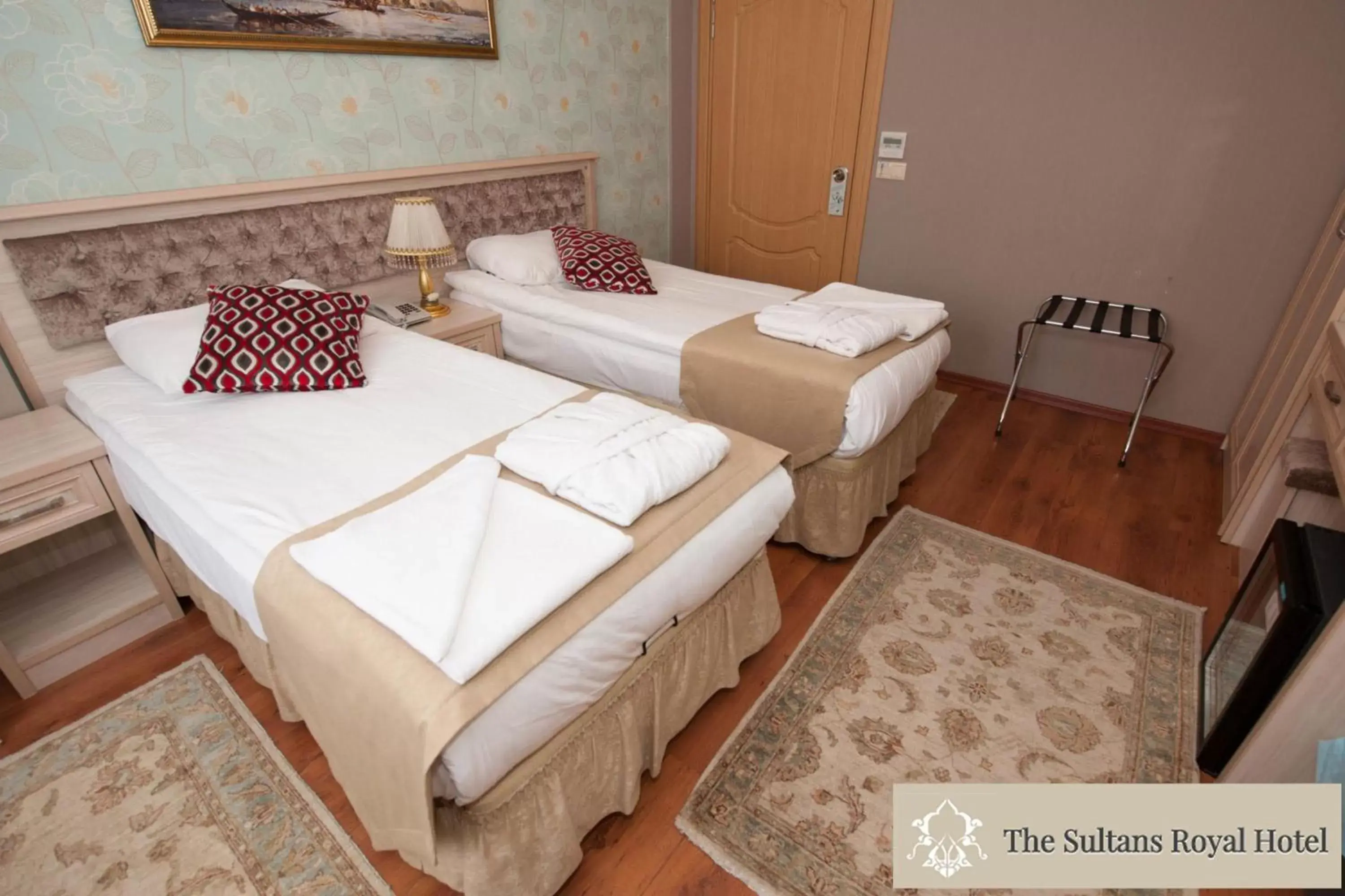 Bed in Sultans Royal Hotel