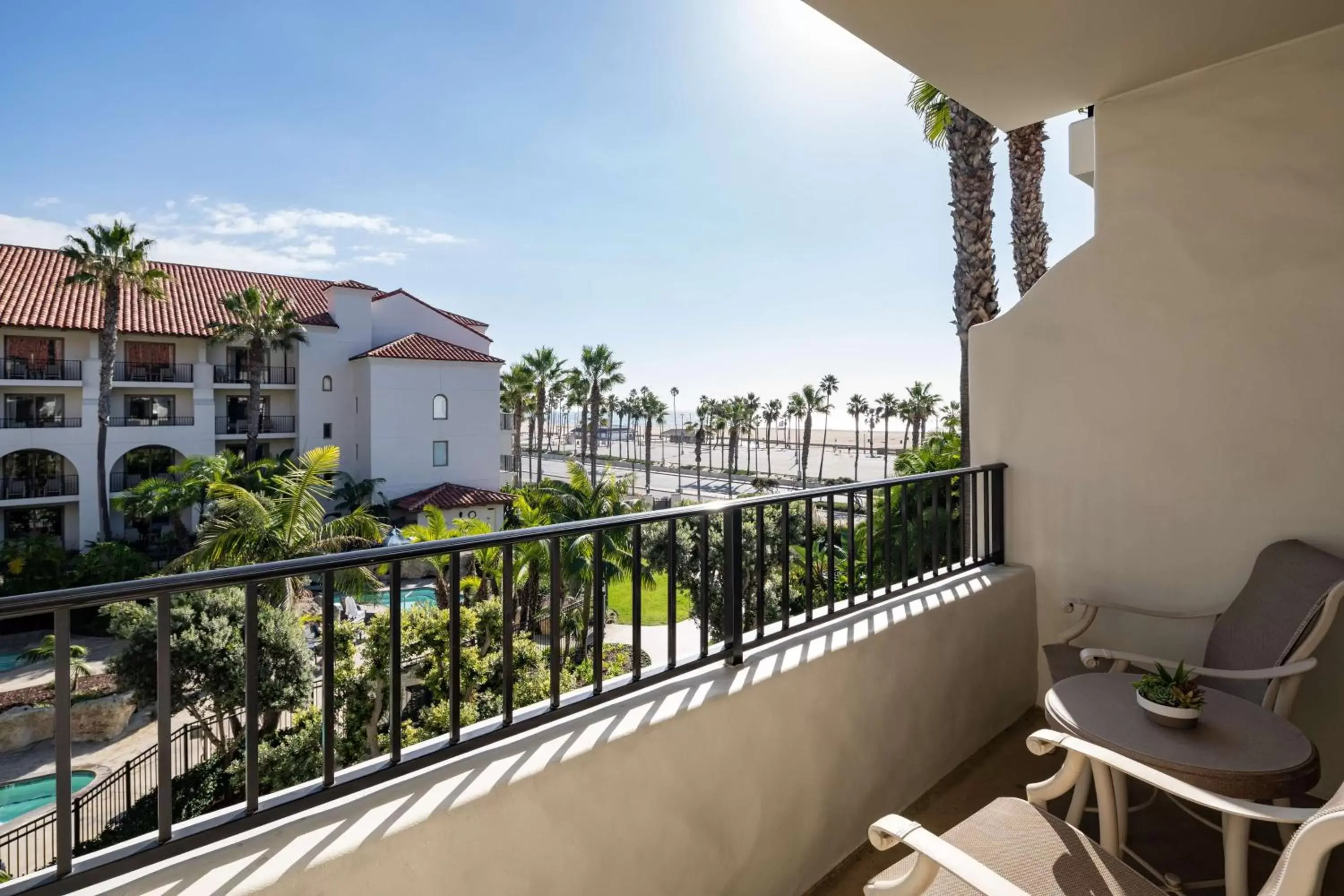 View (from property/room), Balcony/Terrace in Hyatt Regency Huntington Beach Resort and Spa