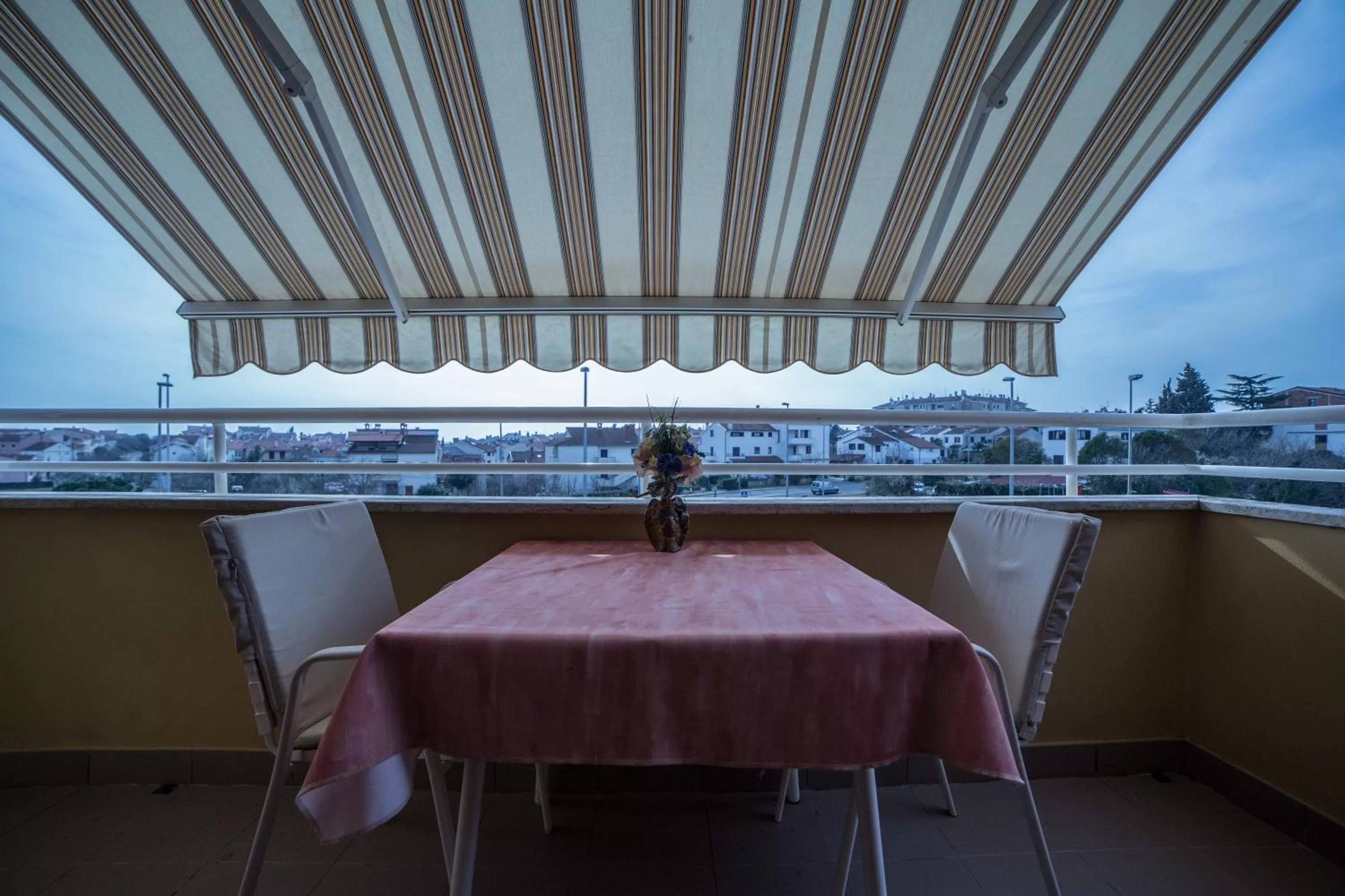 Balcony/Terrace in B@B Valbruna