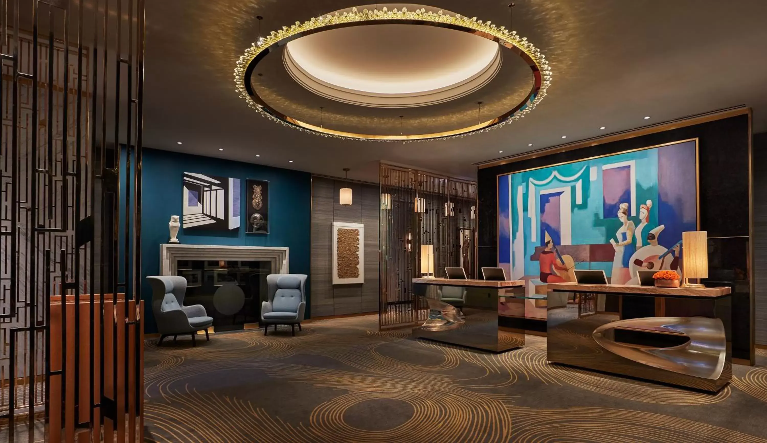 Lobby or reception in Viceroy Chicago
