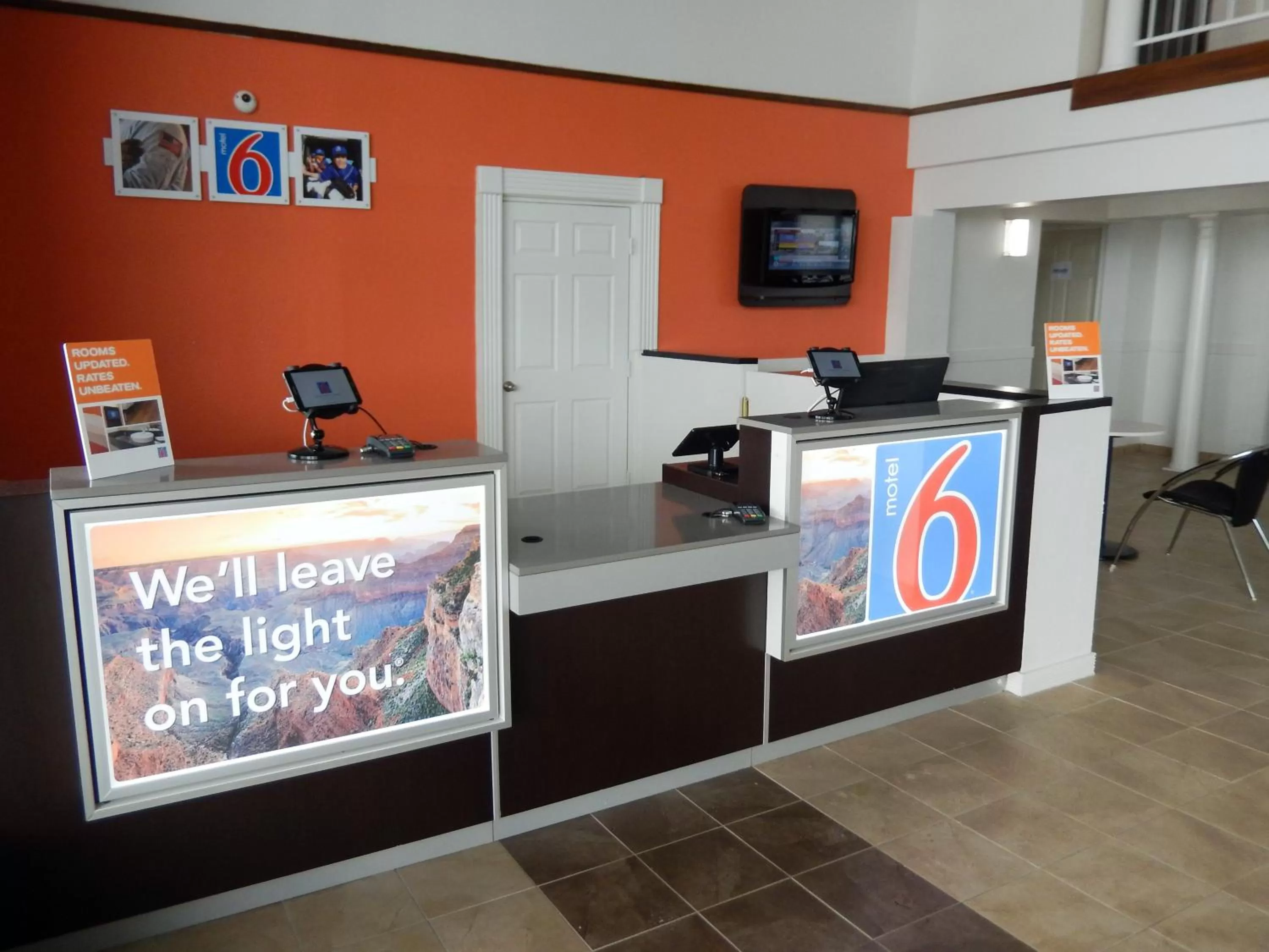 Lobby or reception in Motel 6-Portland, TX
