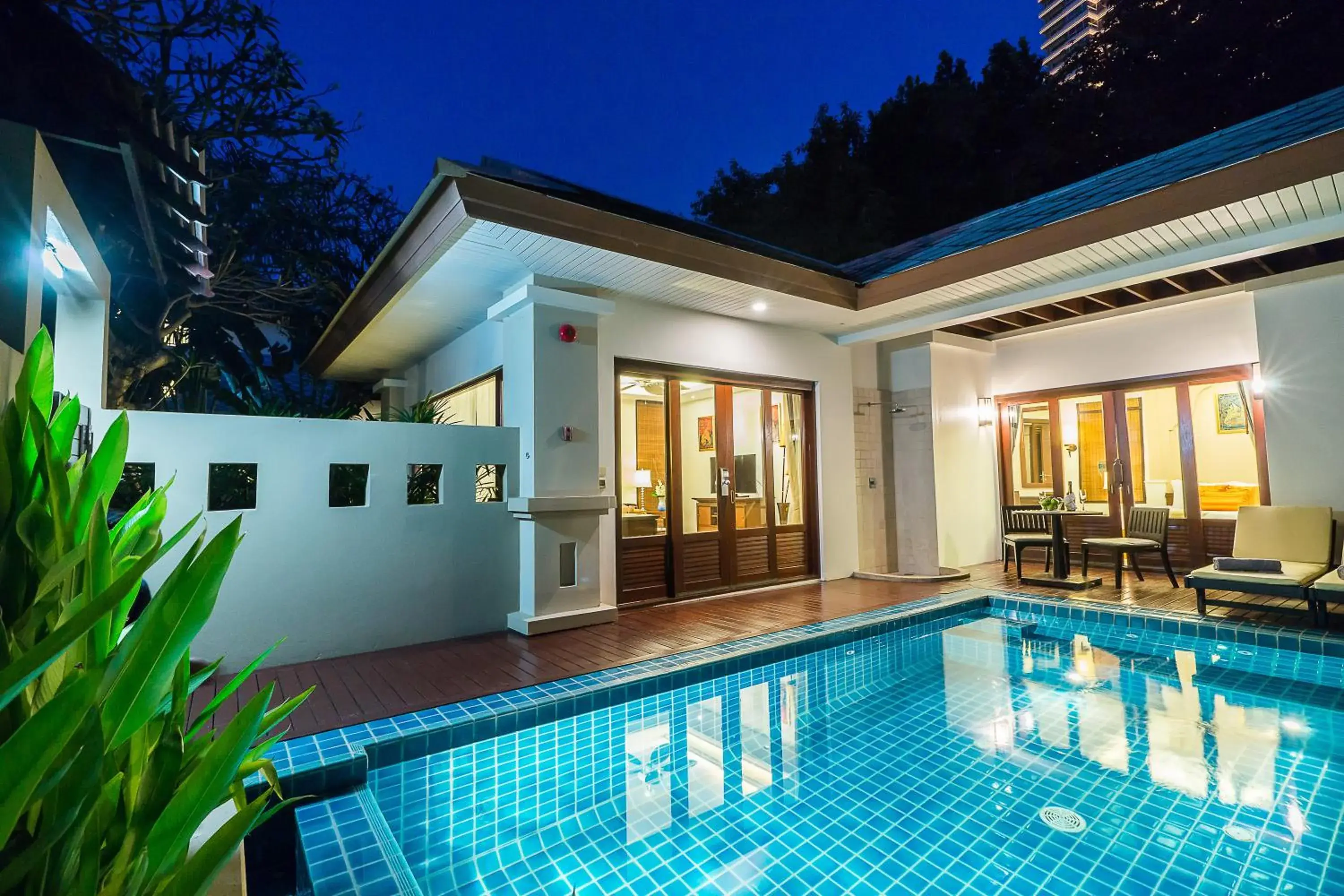 Pool view, Property Building in Ravindra Beach Resort & Spa - SHA Extra Plus