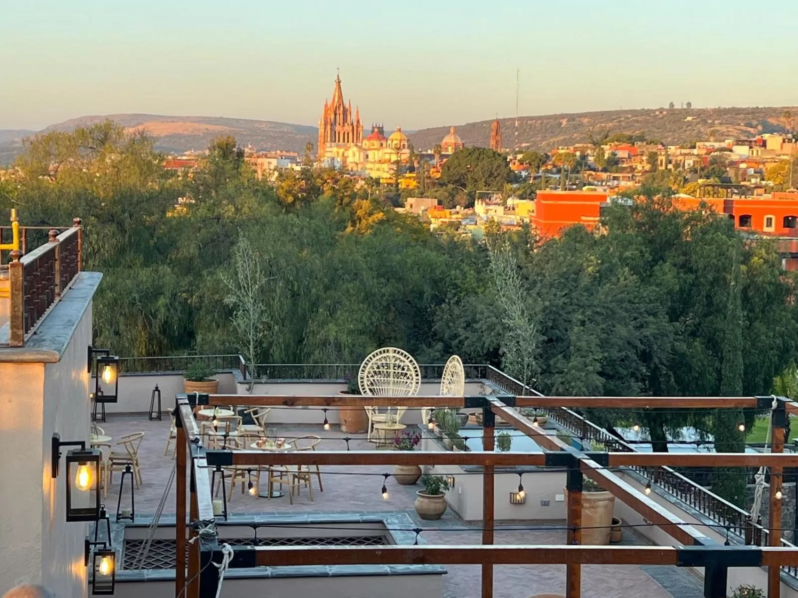 Restaurant/places to eat in Agua Santa Hotel Boutique