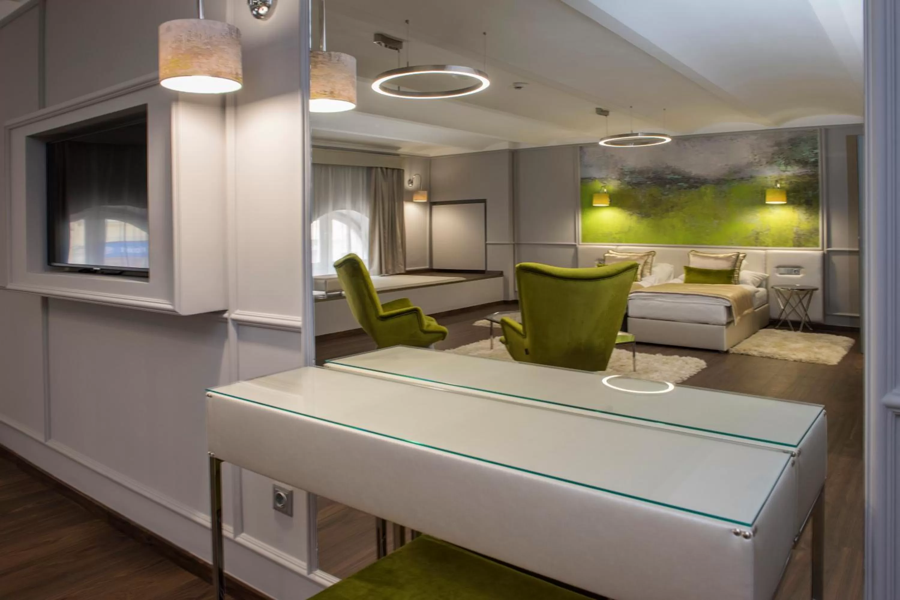 Bed in Boutique Hotel Center