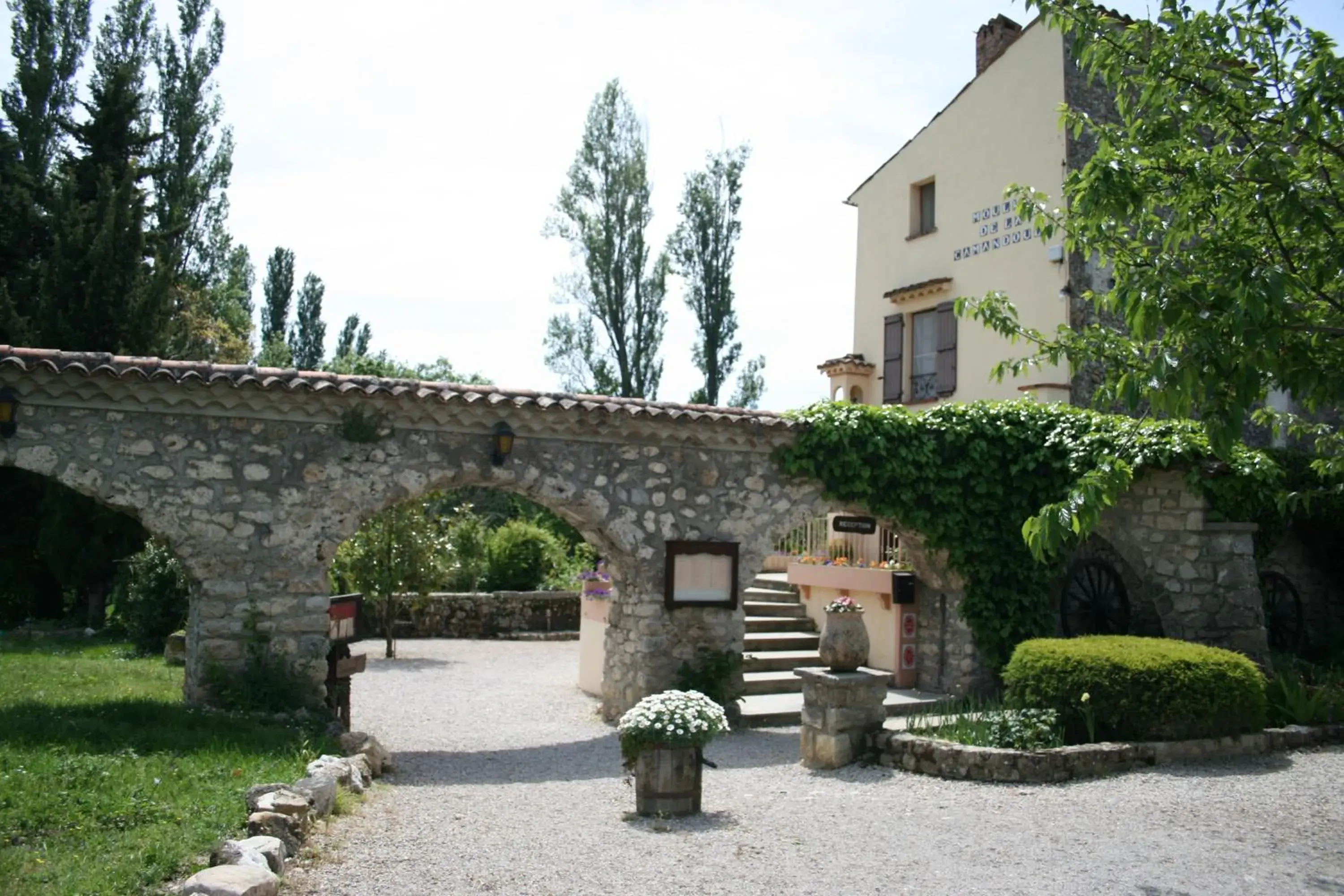 Property Building in Hotel-Restaurant Le Moulin De La Camandoule