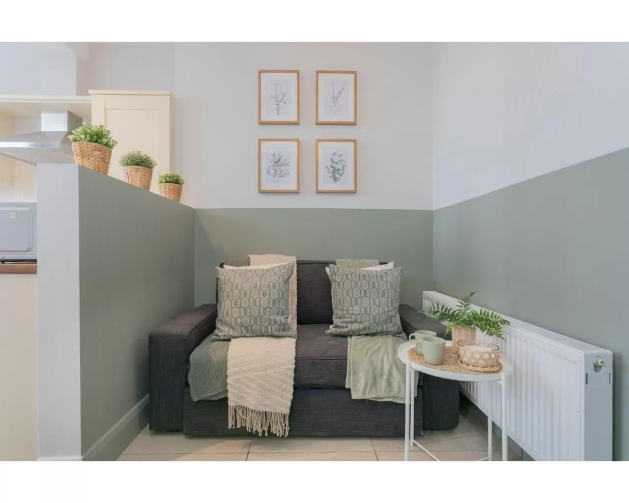 Living room, Seating Area in Central Belfast Apartments Camden Street