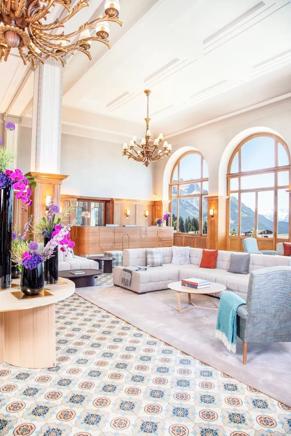 Lobby or reception in Villars Palace Lobby or reception in Villars Palace