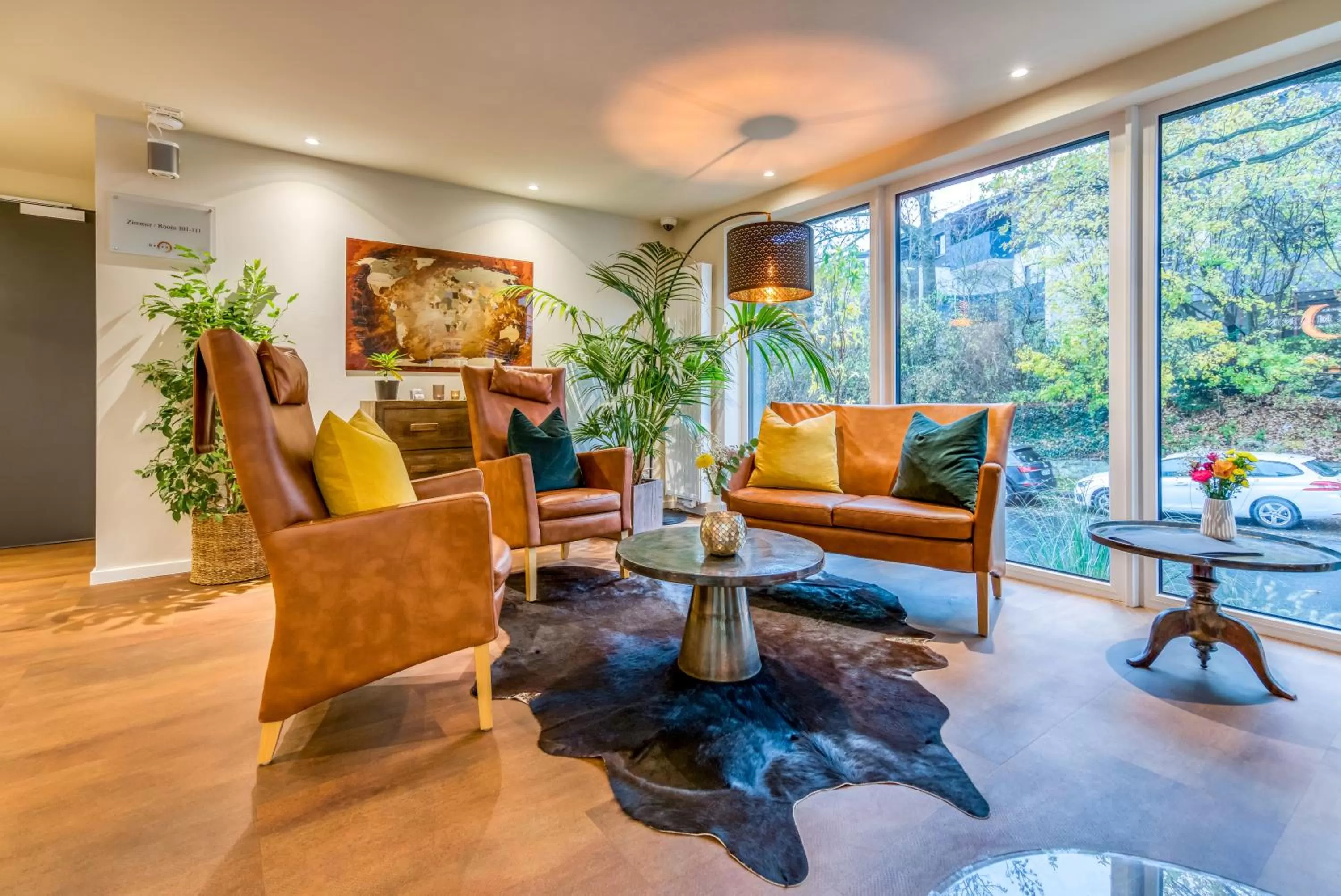 Lobby or reception in Hotel Beckmann