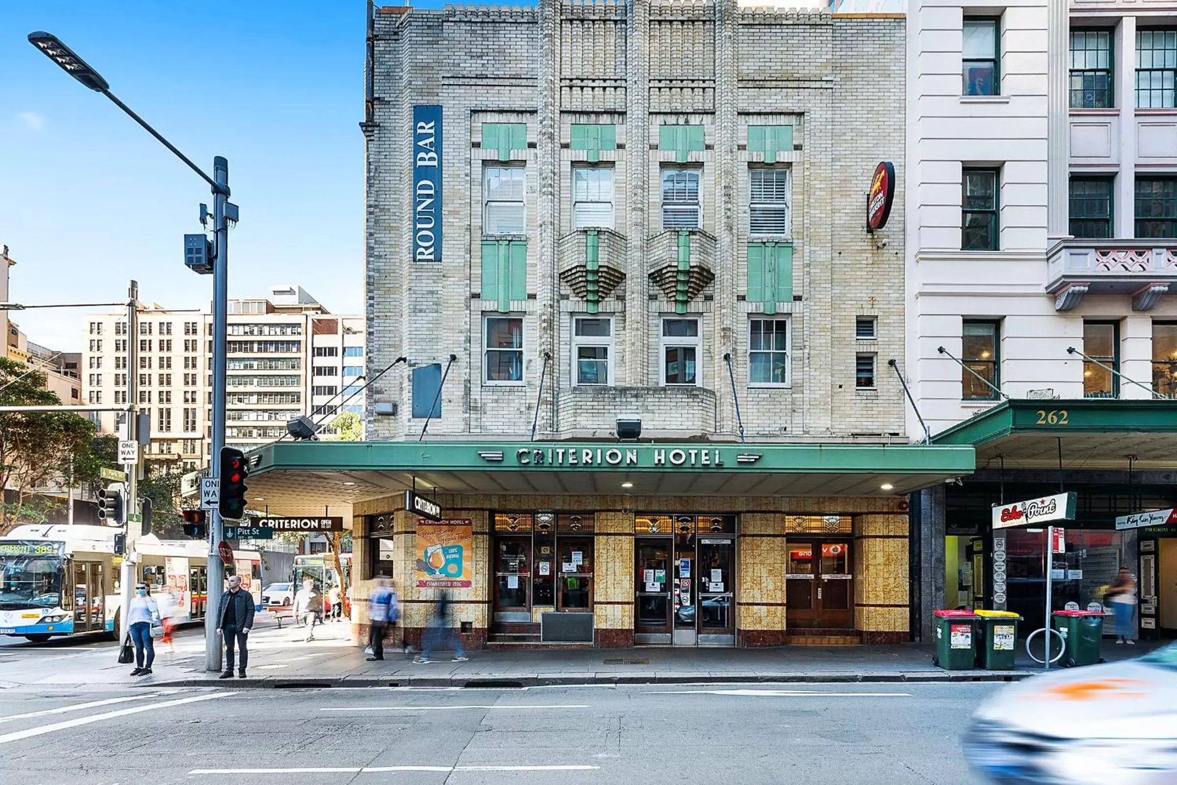 Property building in Criterion Hotel Sydney