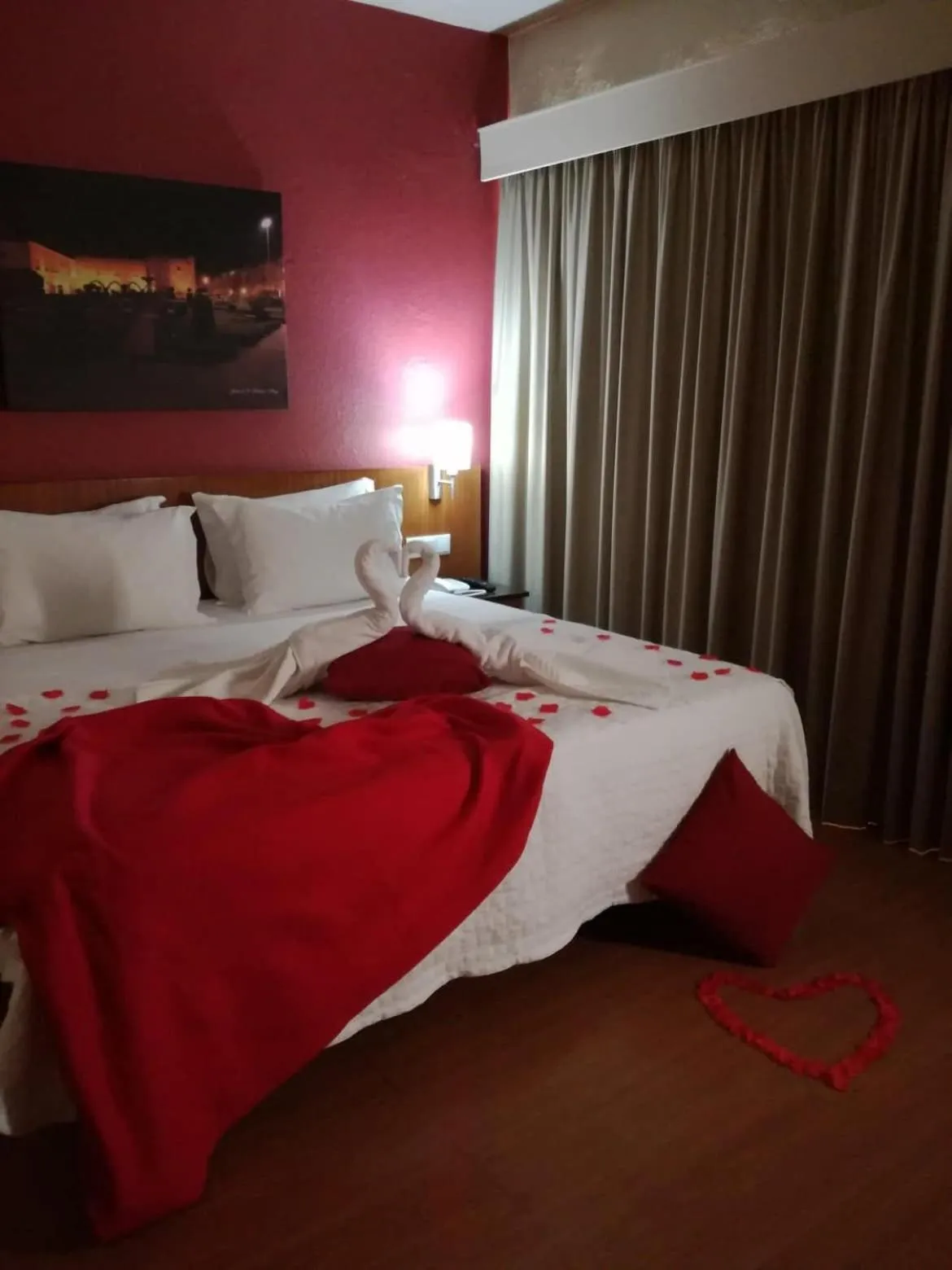 Bed in Hotel Dom Vilas