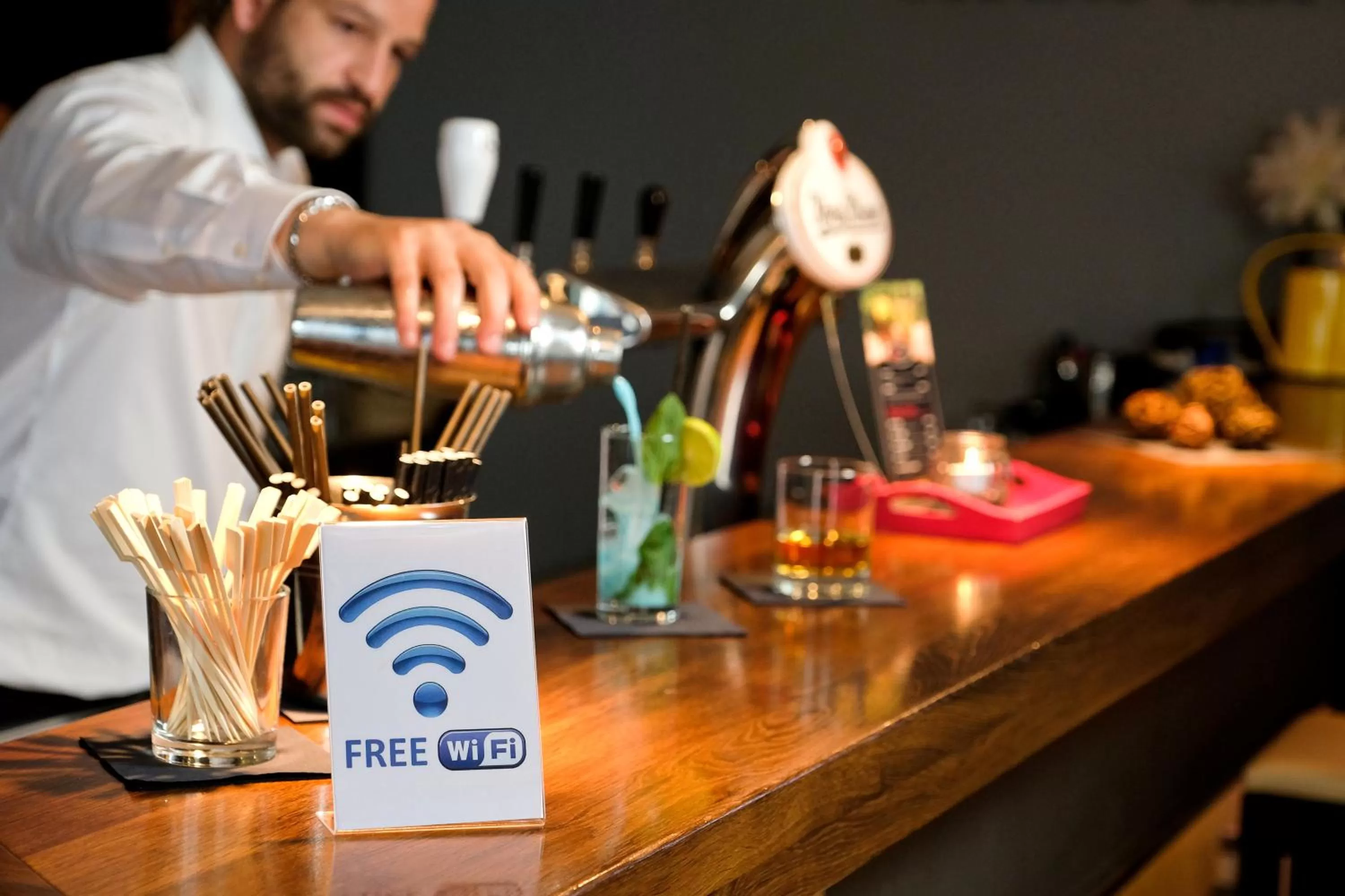 Lounge or bar in Apart Hotel Sehnde