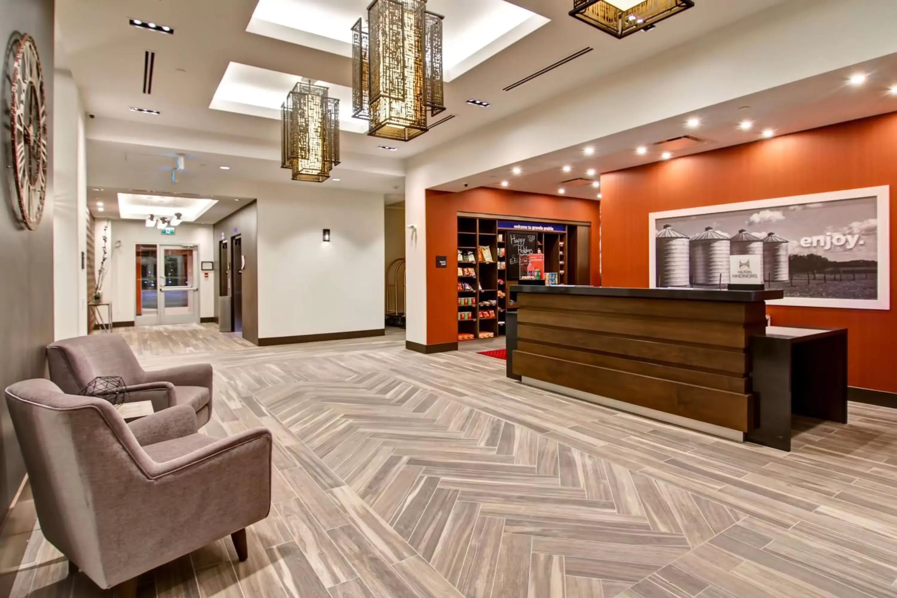 Lobby or reception, Lobby/Reception in Hampton Inn & Suites by Hilton Grande Prairie