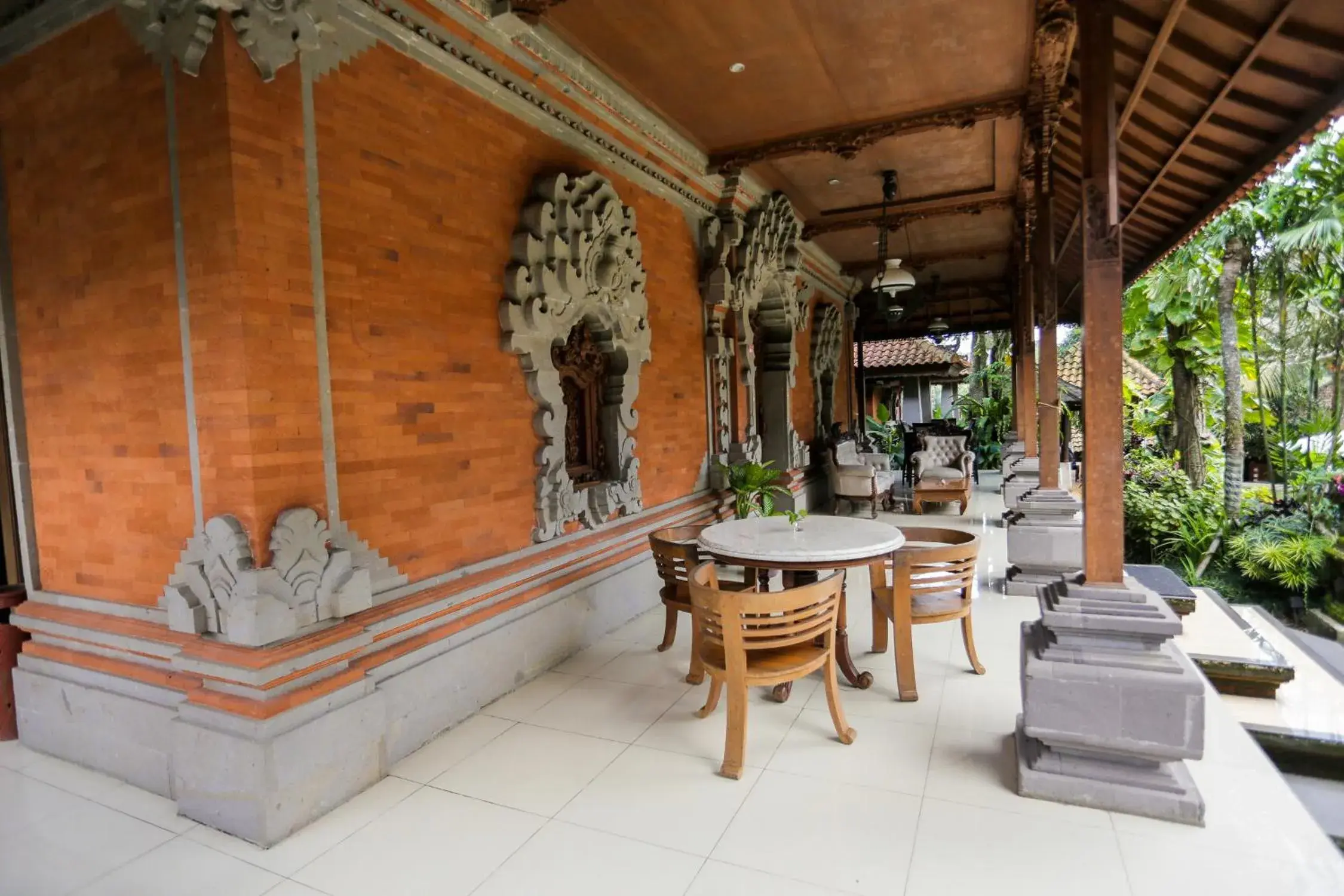 Balcony/Terrace in Ubud Hotel and Cottages