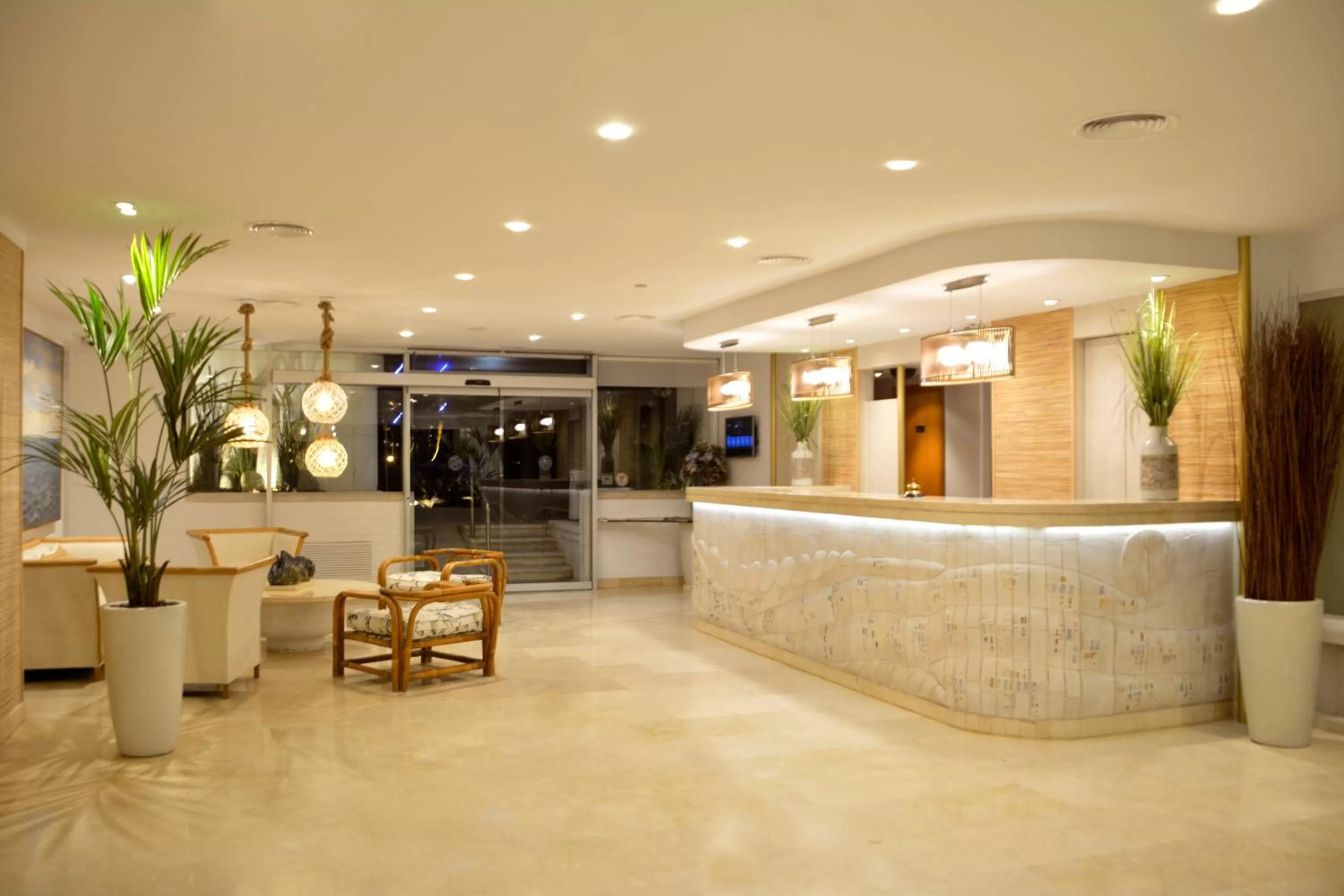 Lobby or reception in Mediterraneo Sitges