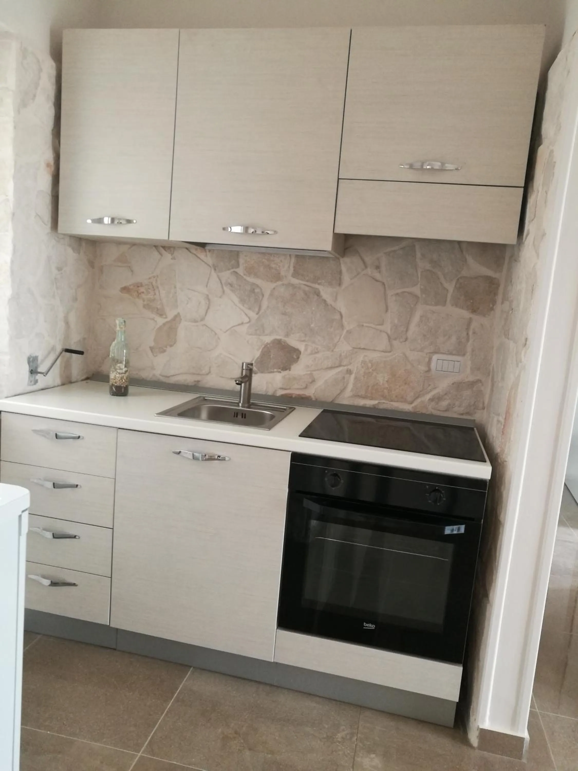 Kitchen or kitchenette in Hotel Residence La Corvetta