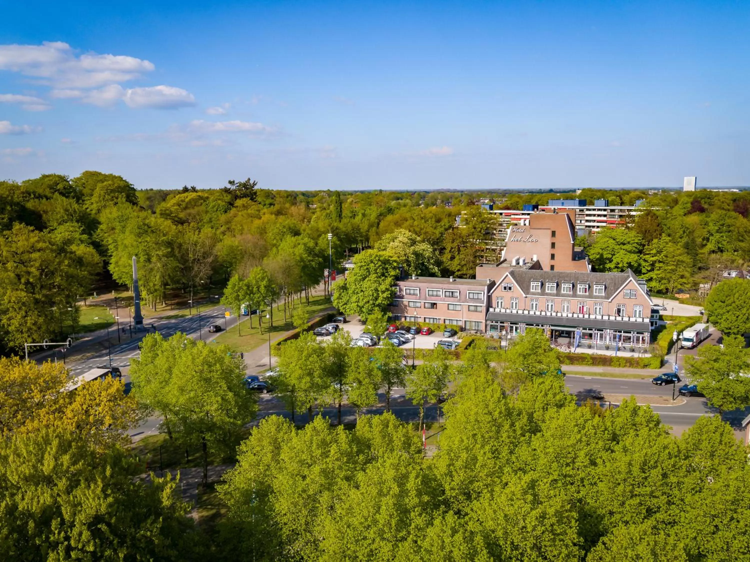 Property building, Bird's-eye View in Bastion Hotel Apeldoorn Het Loo