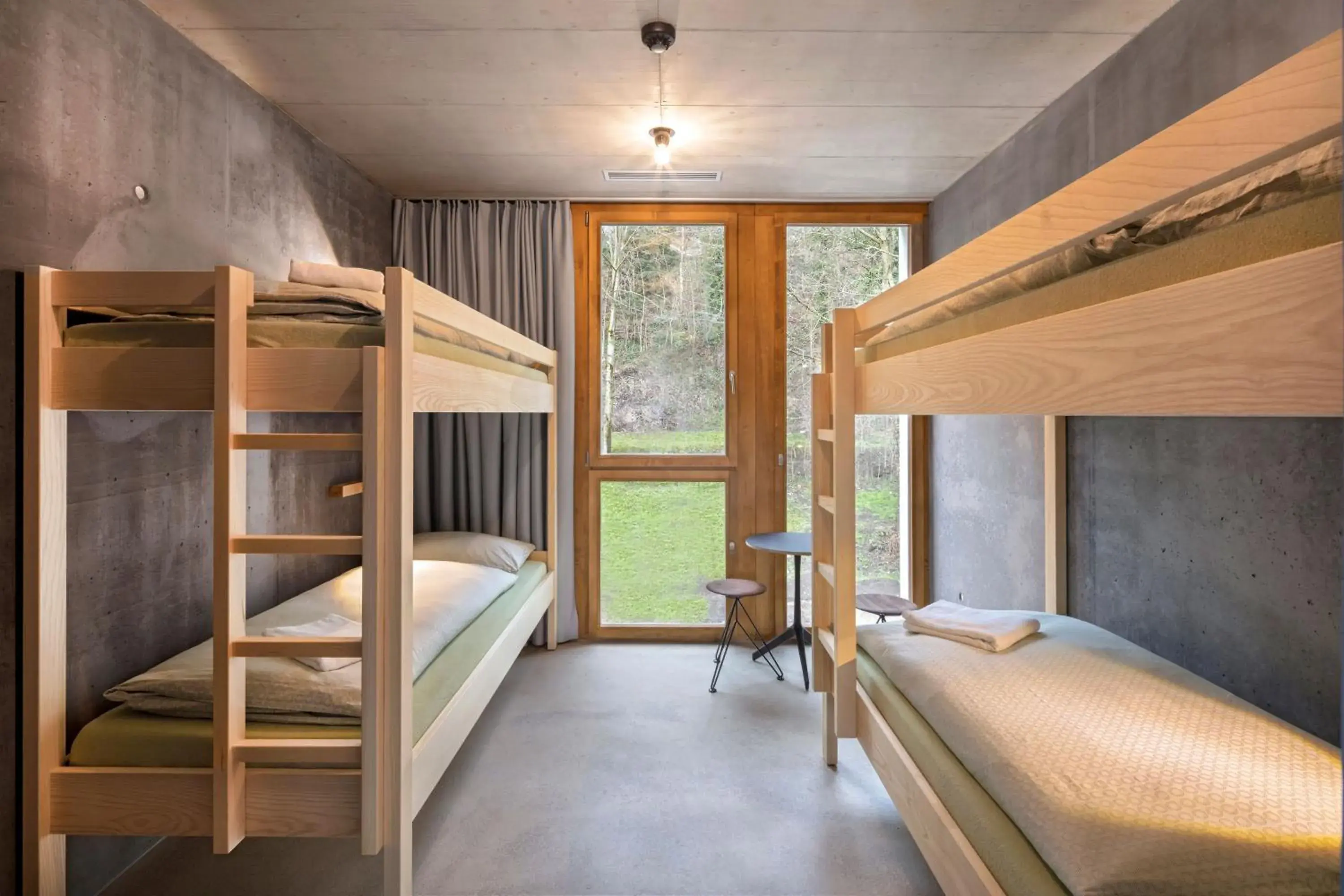 Photo of the whole room, Bunk Bed in Bern Youth Hostel