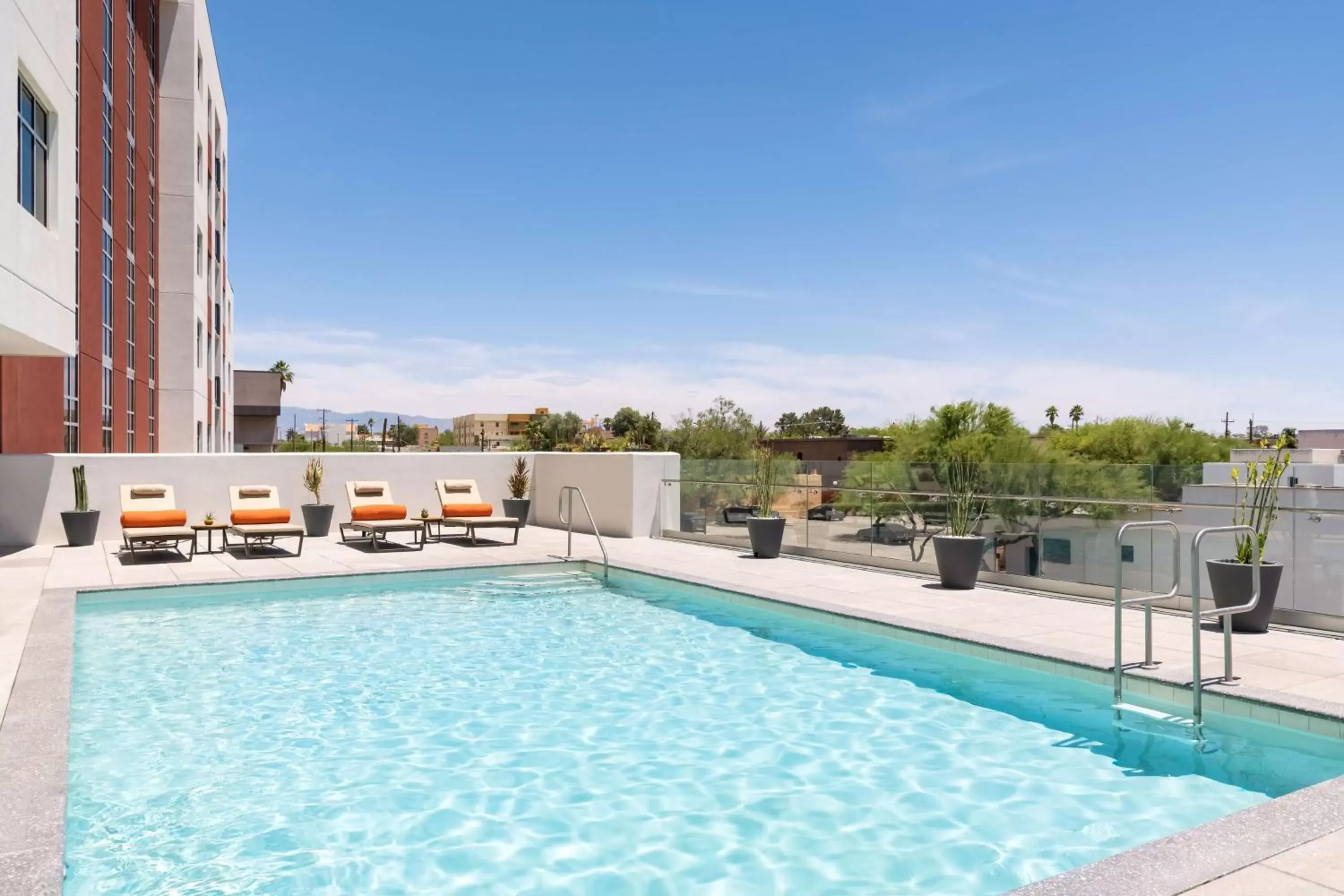 Pool view, Swimming Pool in Doubletree By Hilton Tucson Downtown Convention Center