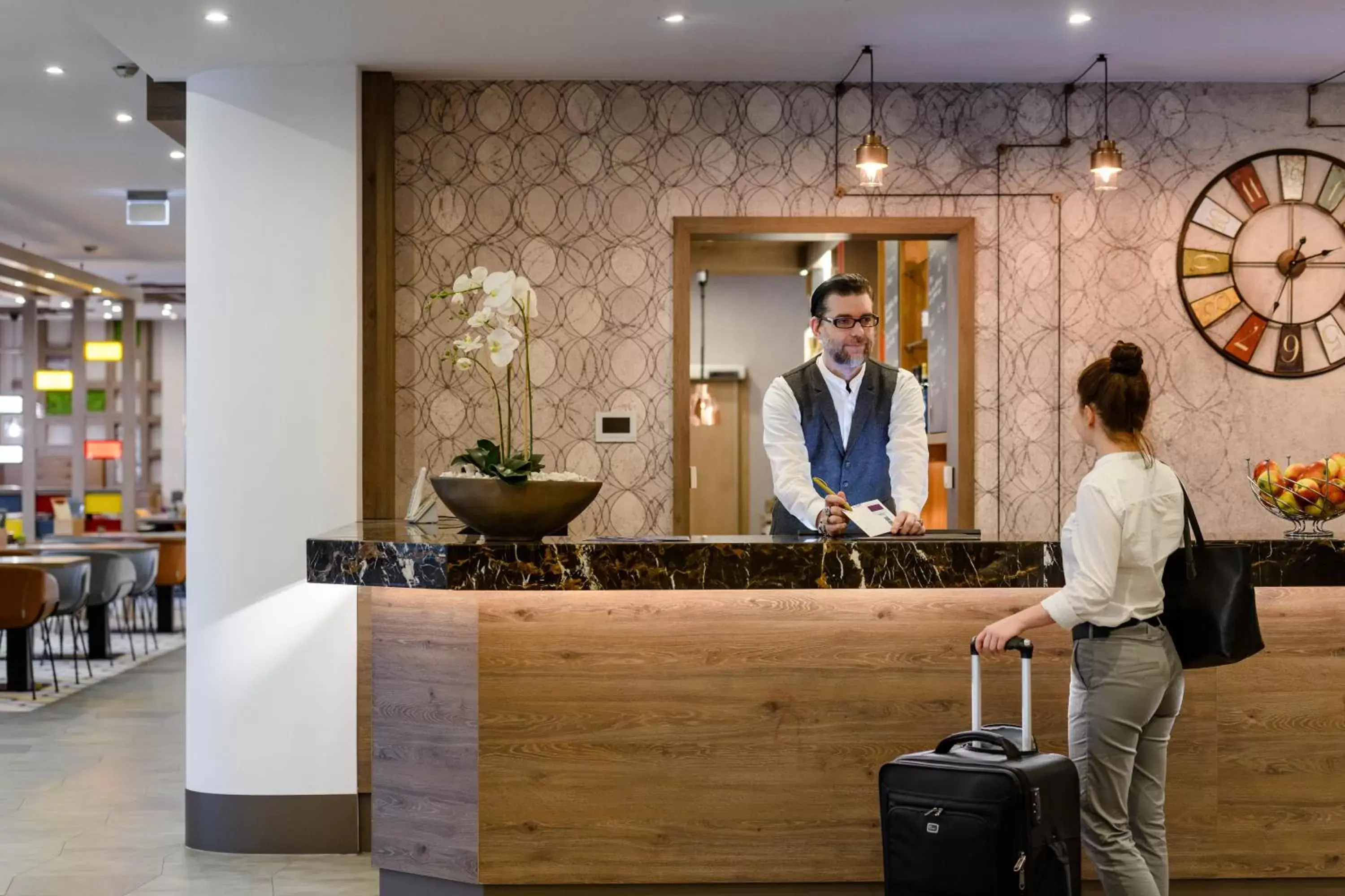 Lobby or reception in Mercure Hotel Stuttgart Gerlingen Lobby or reception in Mercure Hotel Stuttgart Gerlingen