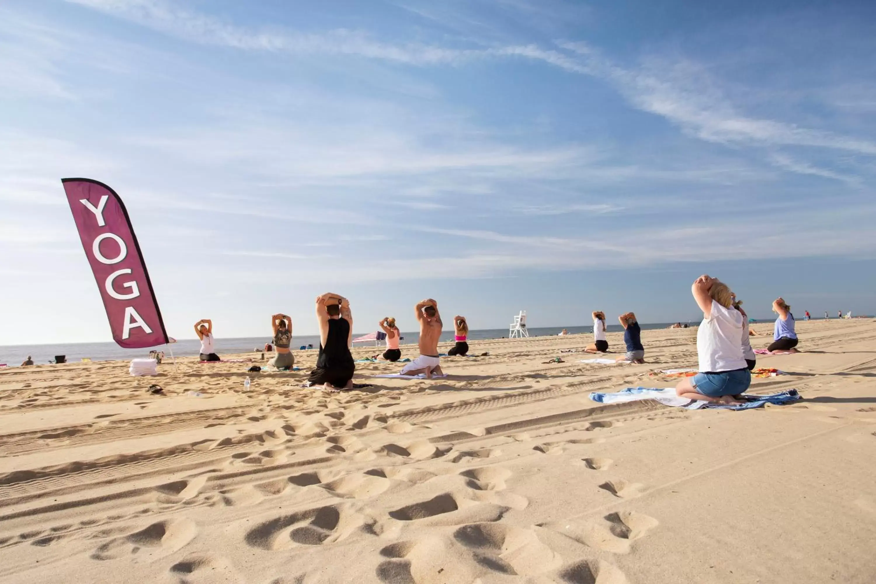 Property building, Beach in Hilton Garden Inn Ocean City Oceanfront