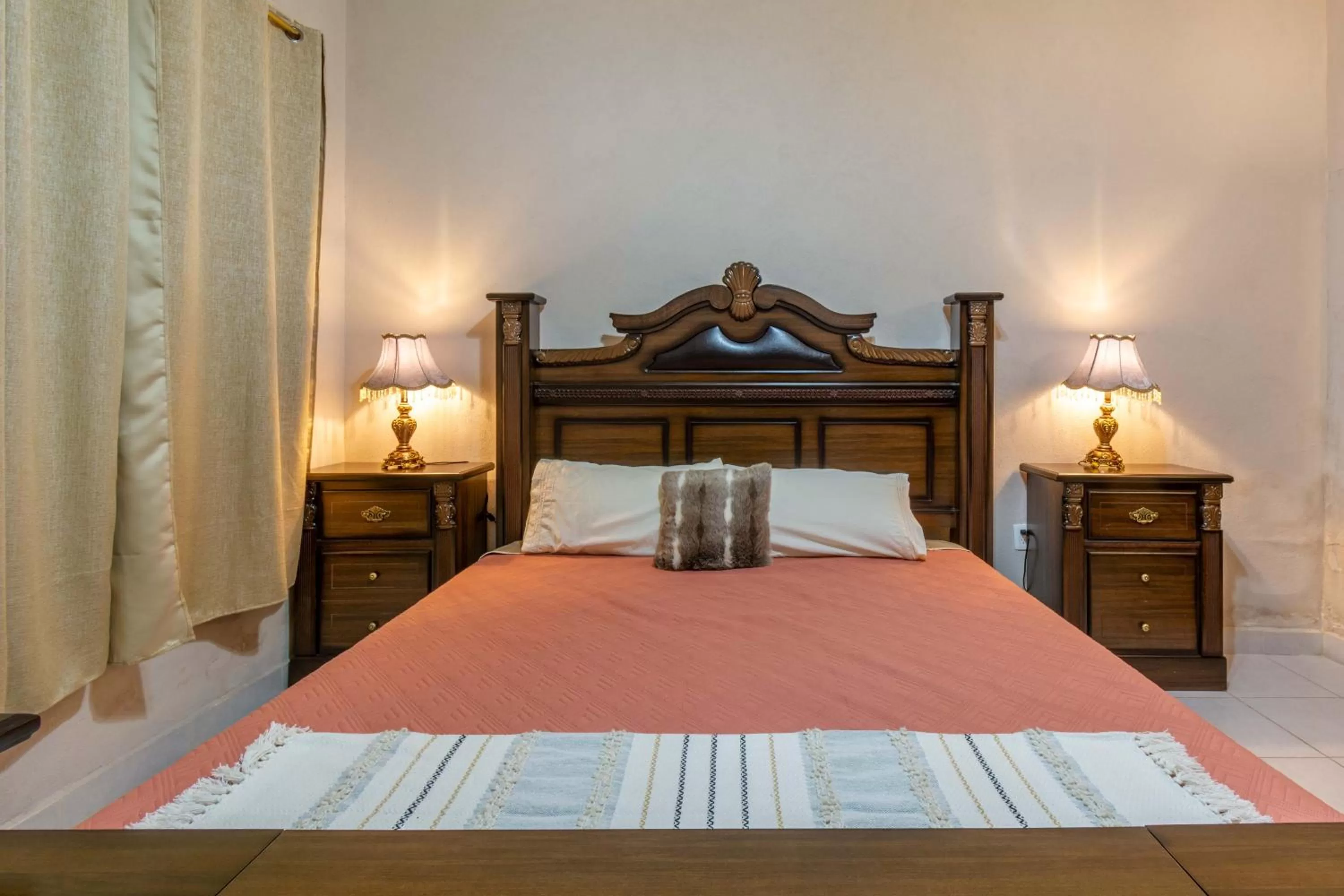 Bed in Hostería Casa Miranda Marquez