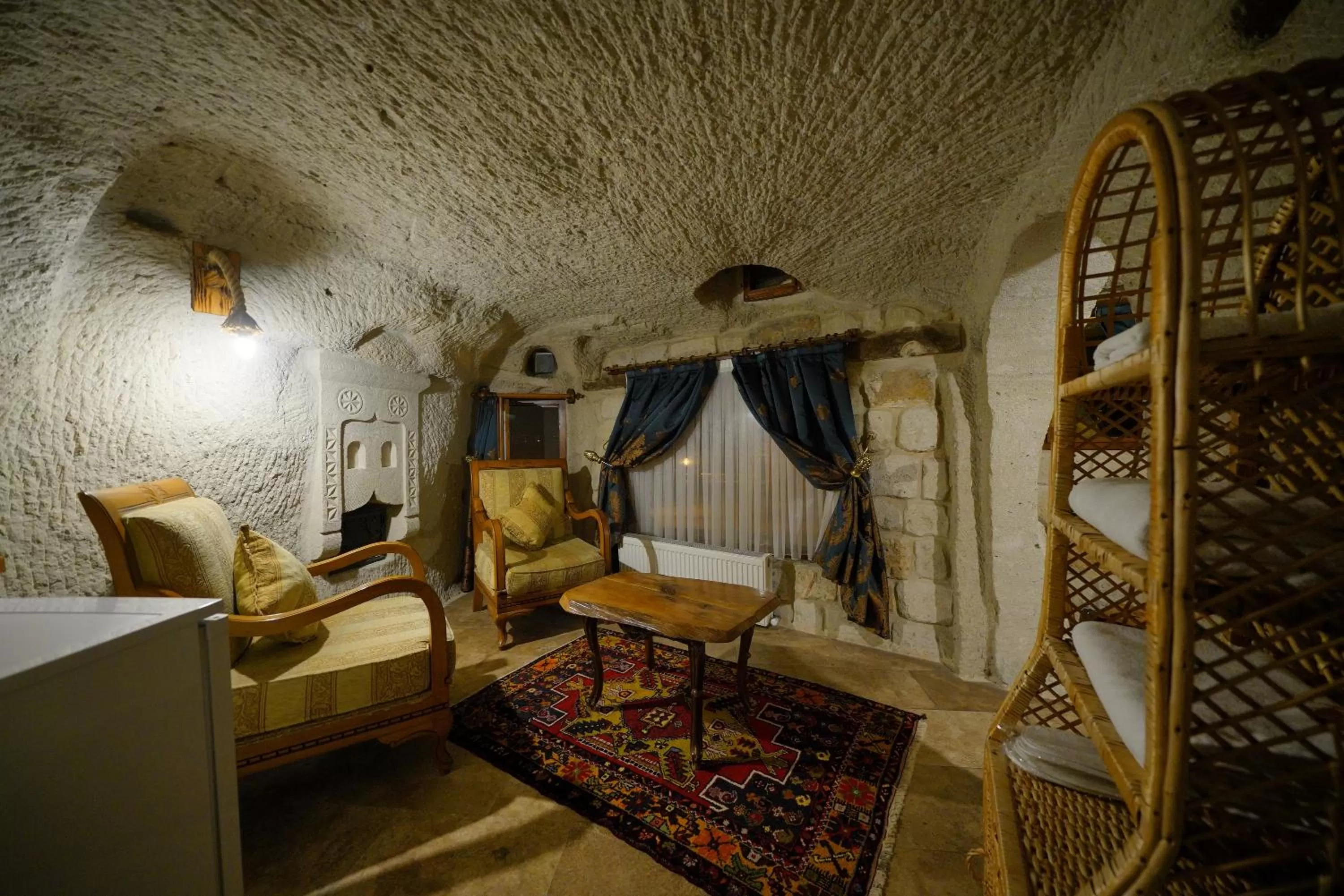 Seating area, Bed in Cappadocia Nar Cave House & Swimming Pool
