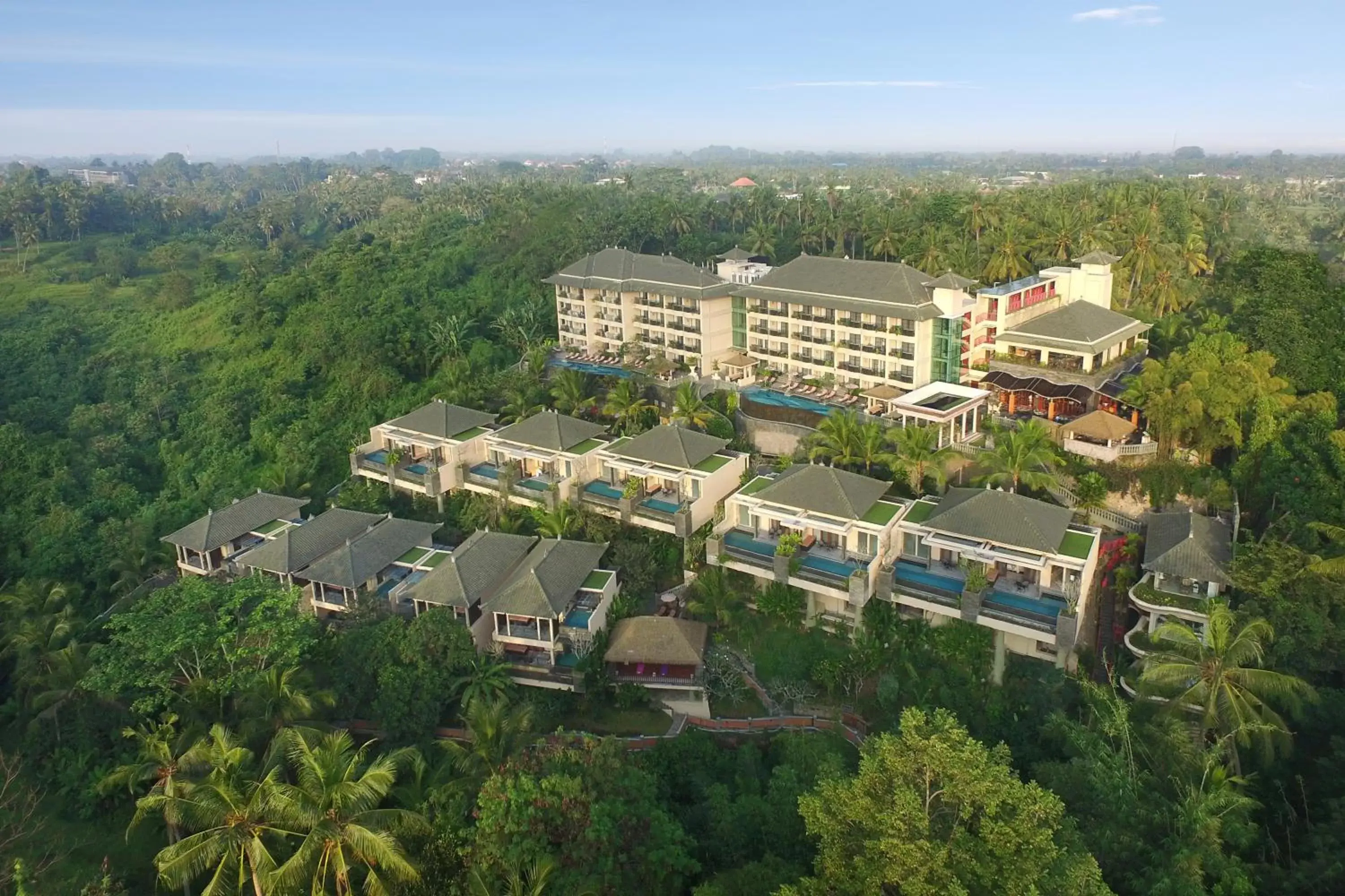 Bird's eye view, Bird's-eye View in SereS Springs Resort & Spa, Singakerta