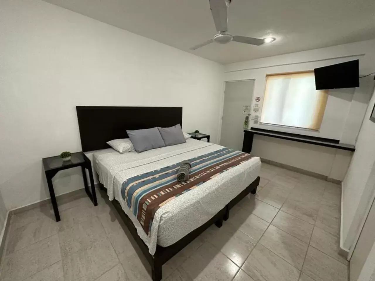 Bed in LUX Studio ROOM LAS PALMAS PUERTO MORELOS