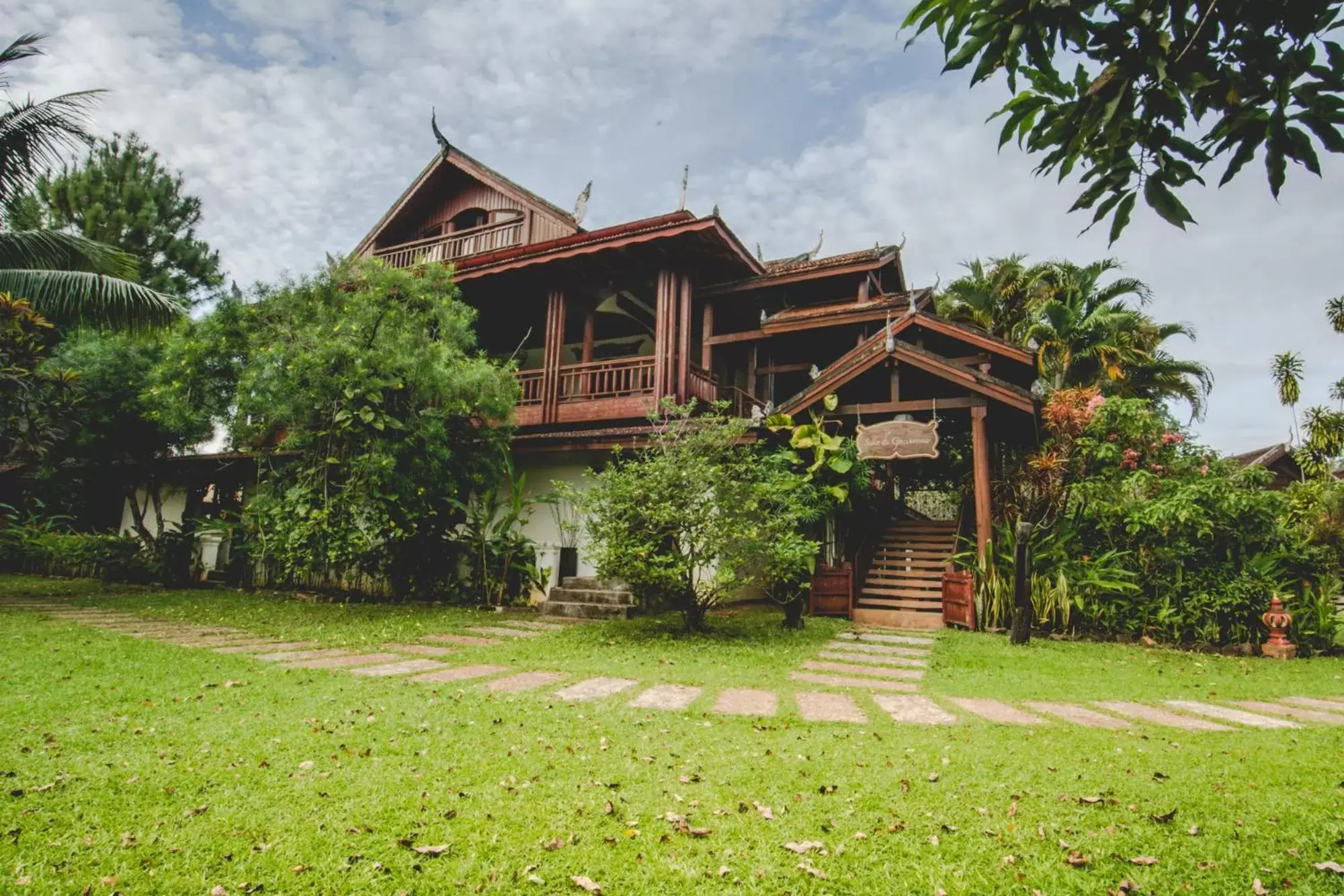 Bird's eye view, Property Building in Terres Rouges Lodge