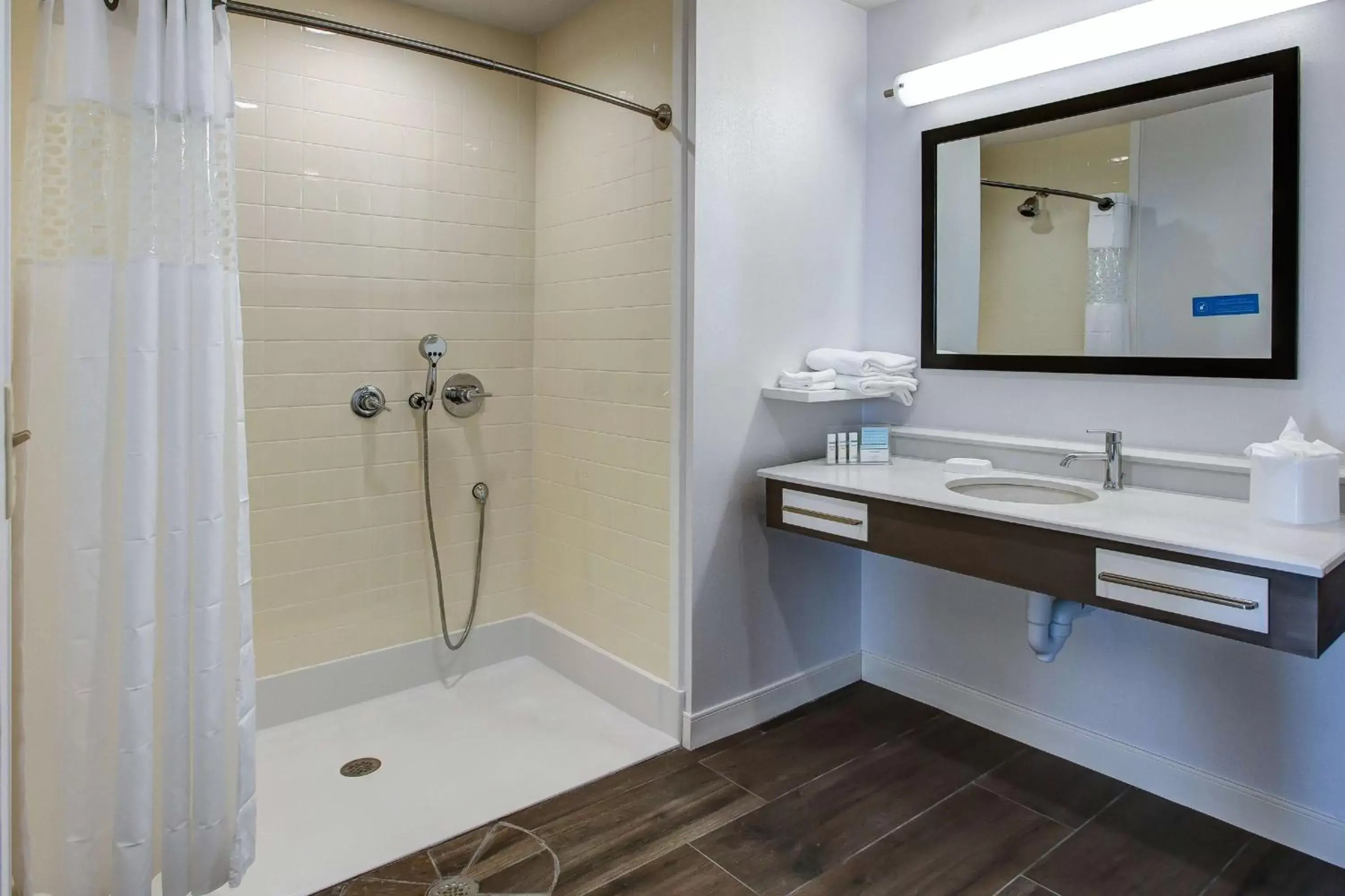 Bathroom in Hampton Inn & Suites-Wichita/Airport, KS