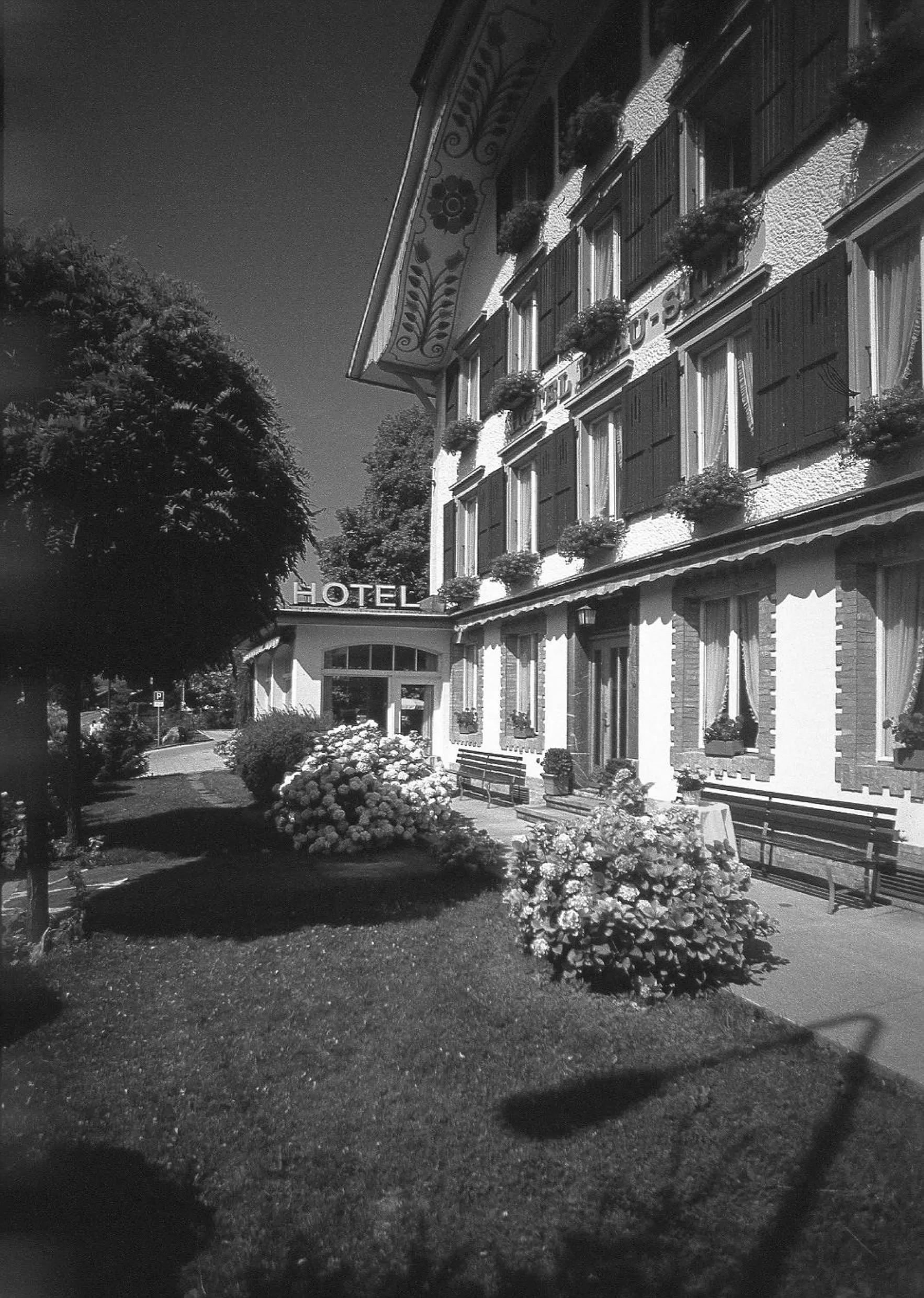 Facade/entrance in Hotel Beausite