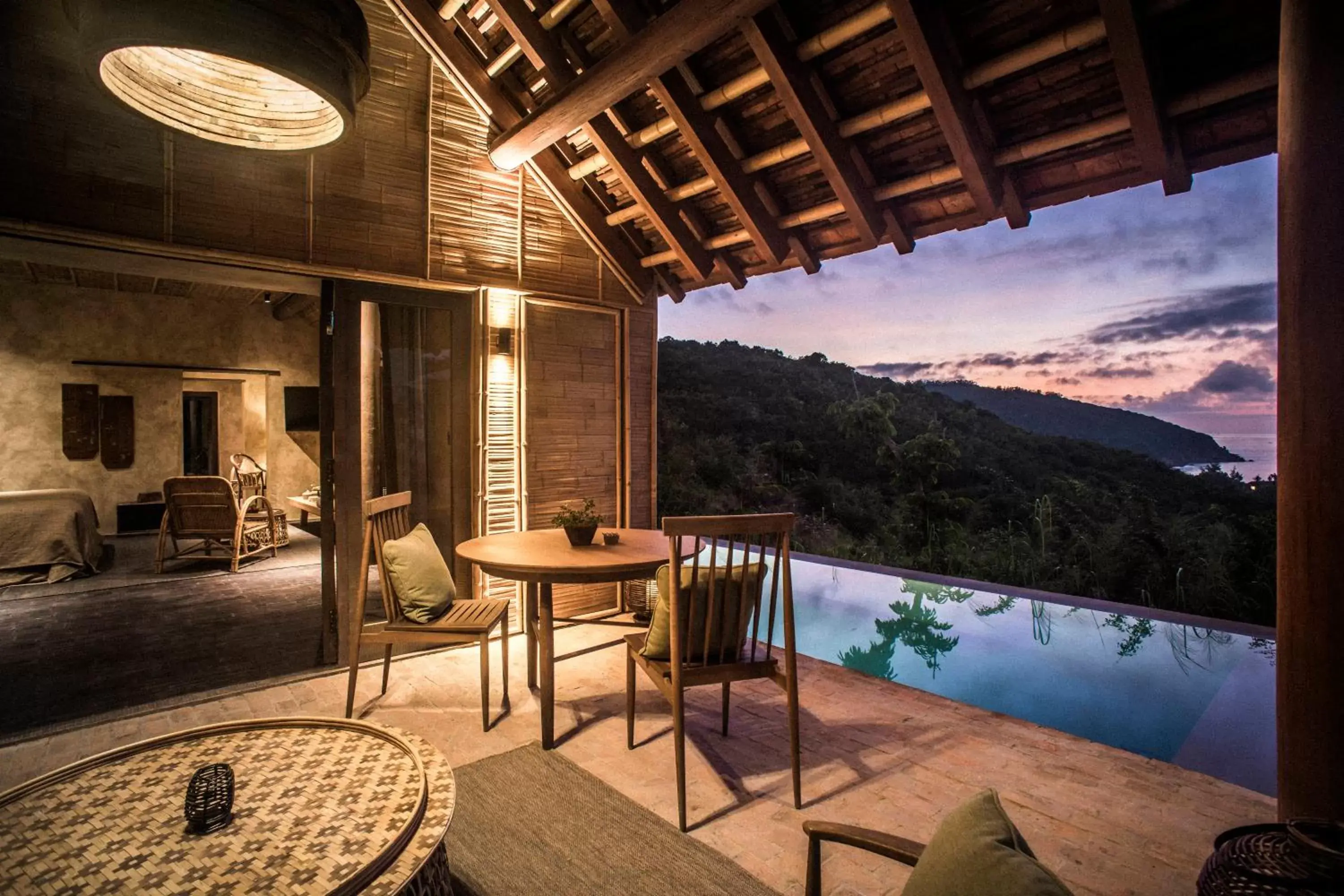 Pool view in Zannier Bai San Hô Pool view in Zannier Bai San Hô